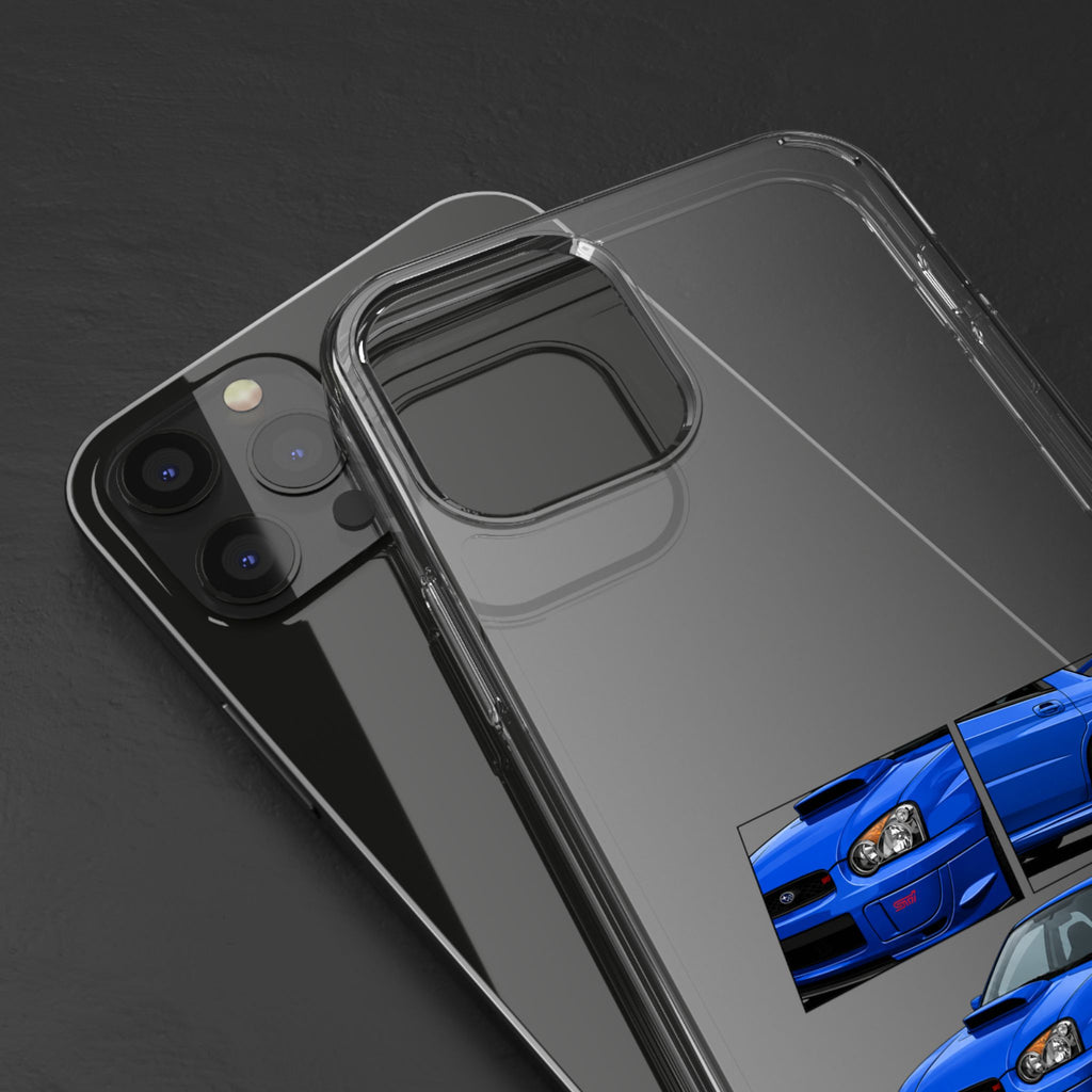BLUE IMPREZA STI PHONE CASES
