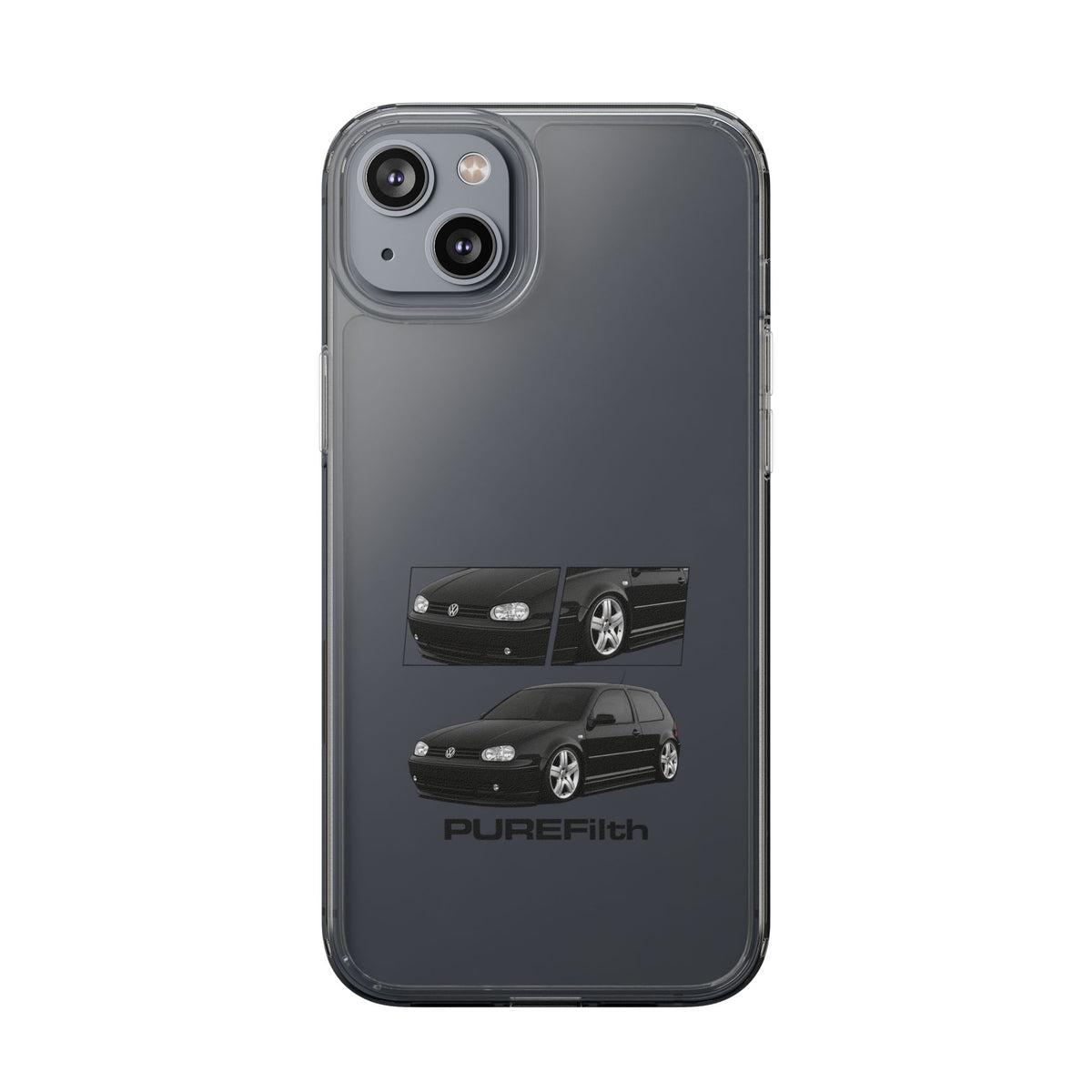 BLACK MK4 GOLF PHONE CASES