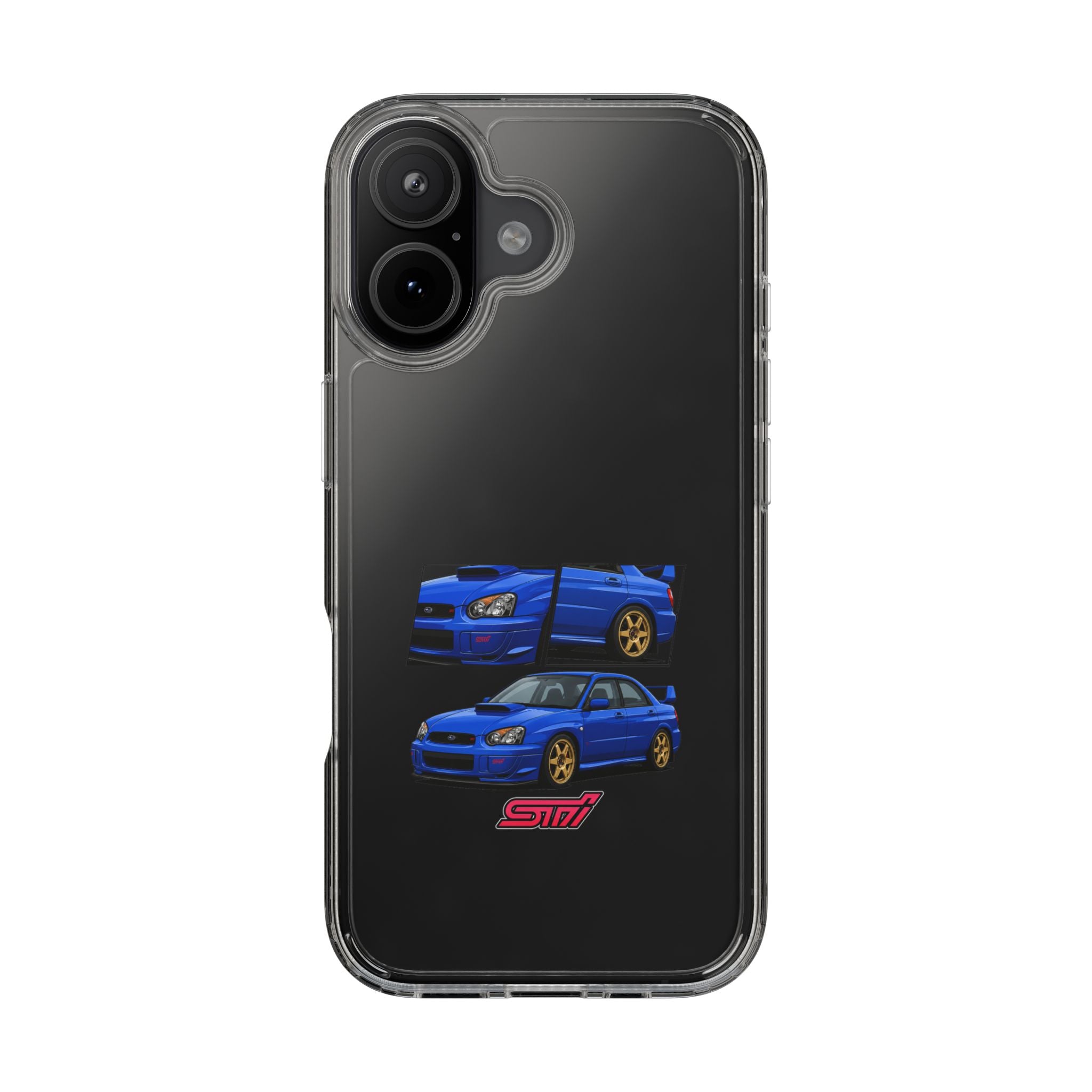 BLUE IMPREZA STI PHONE CASES