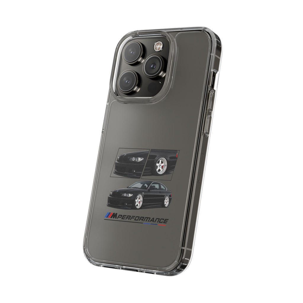 BLACK BMW E46 PHONED CASES