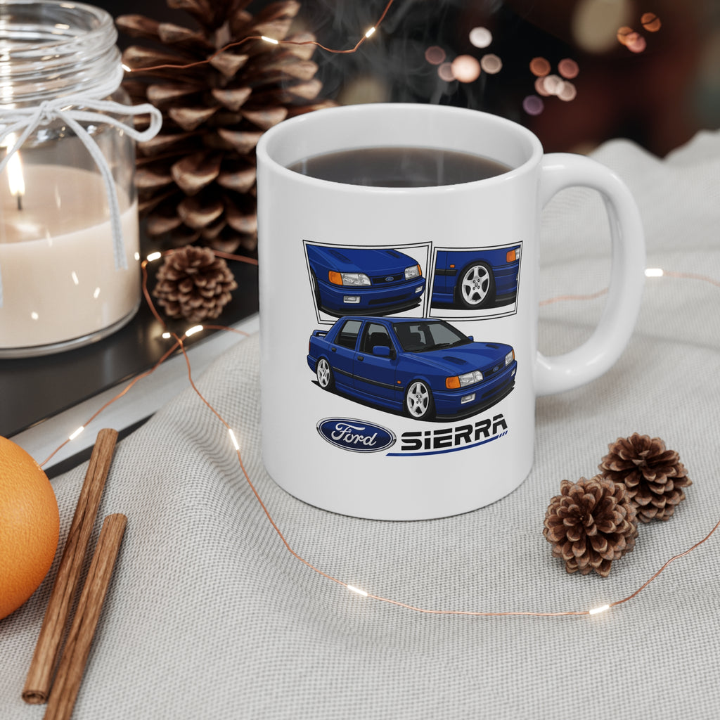 BLUE FORD SIERRA SAPPHIRE MUG