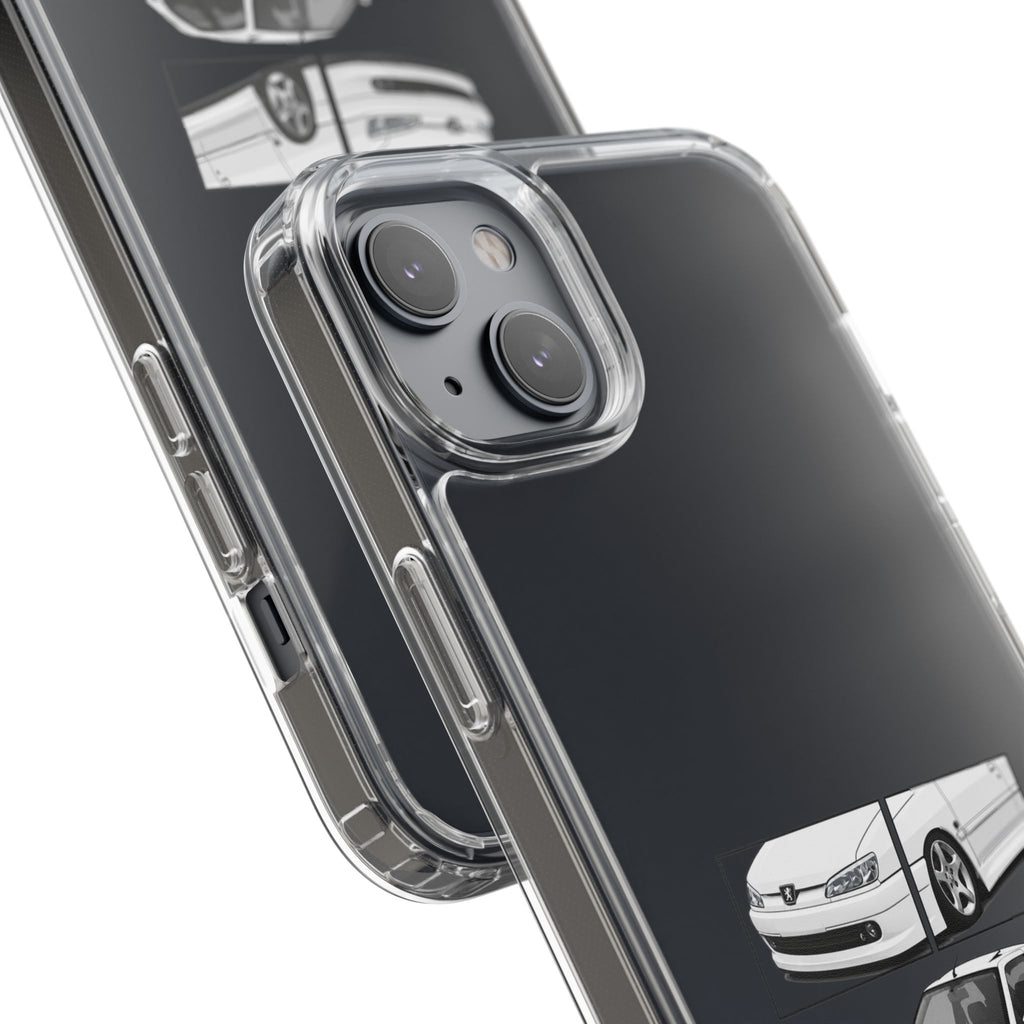 WHITE DTURBO PHONE CASES