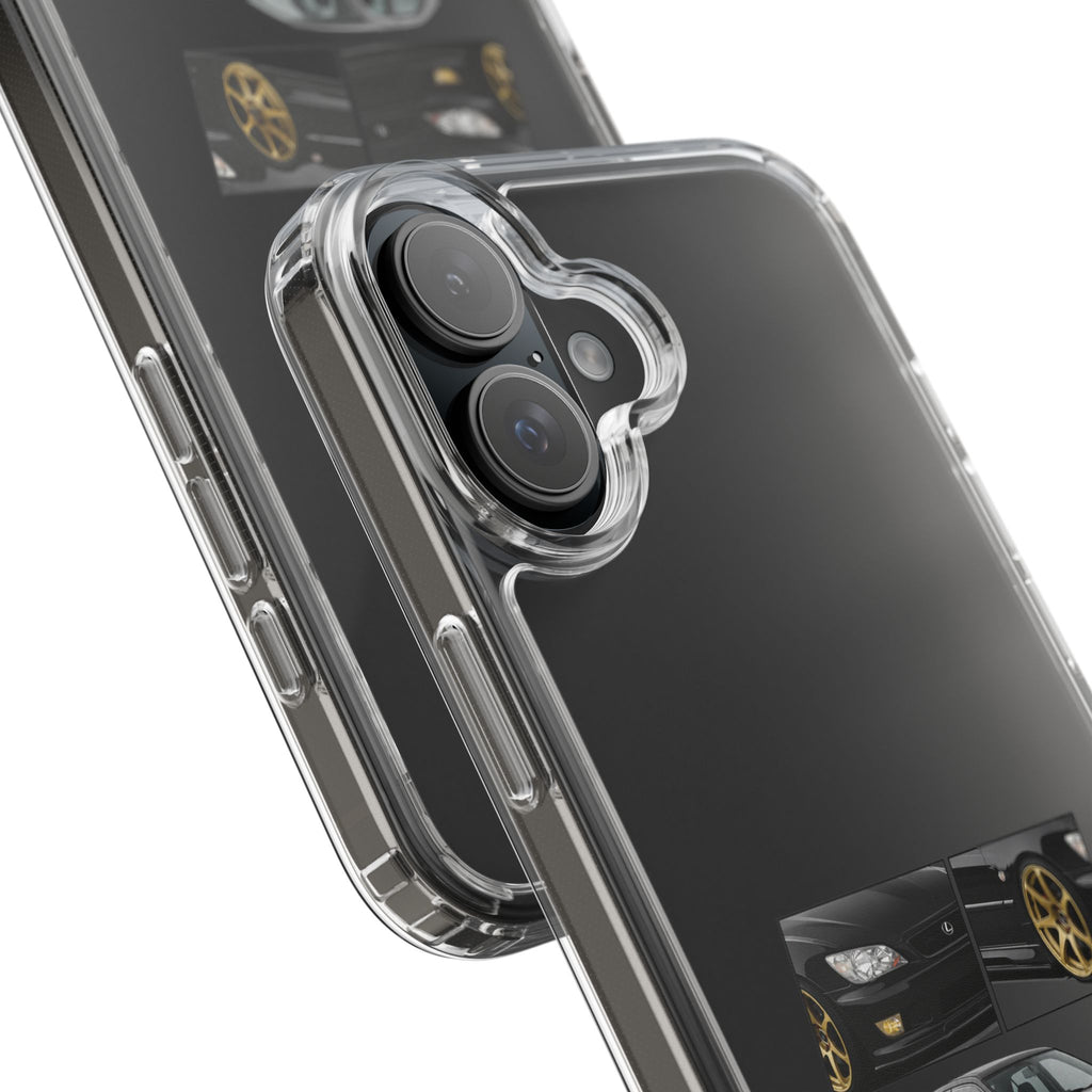 BLACK LEXUS IS200 PHONE CASES