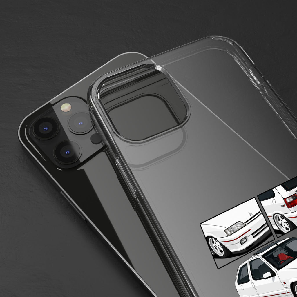 WHITE CITREON ZX PHONE CASES