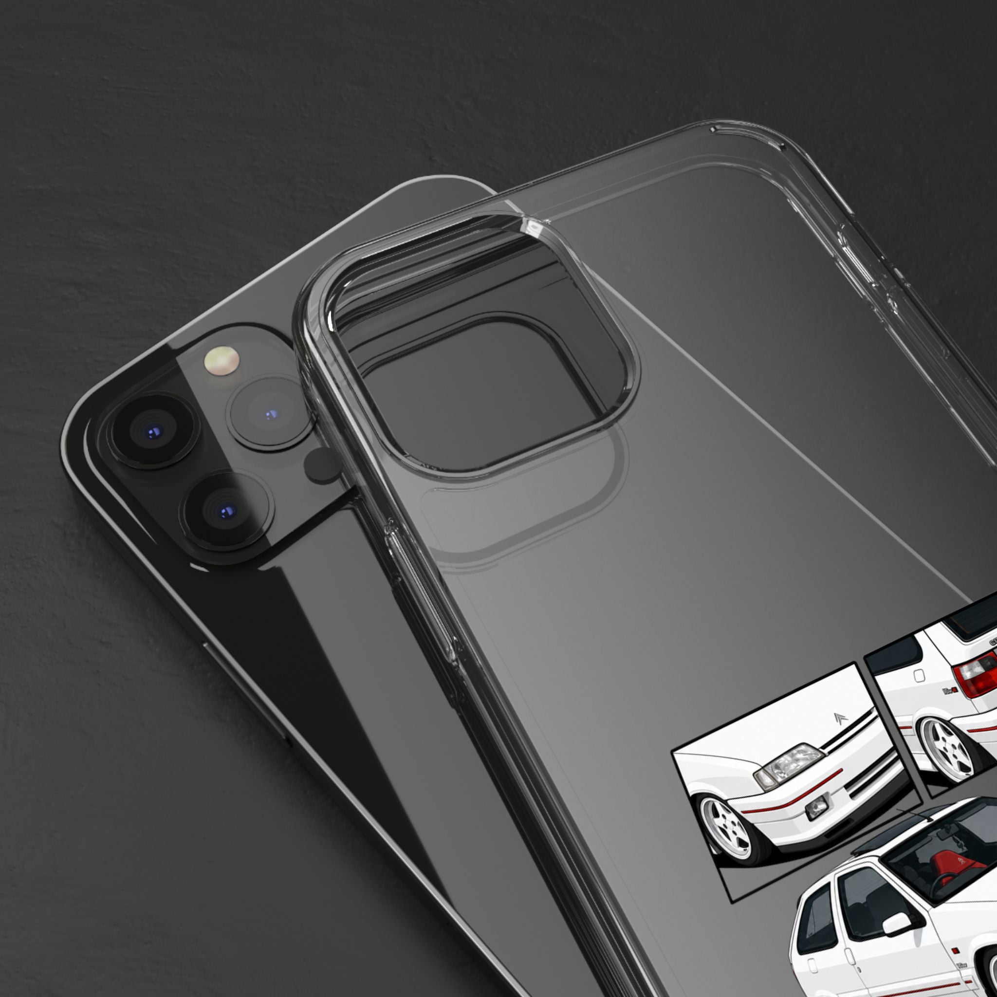 WHITE CITREON ZX PHONE CASES