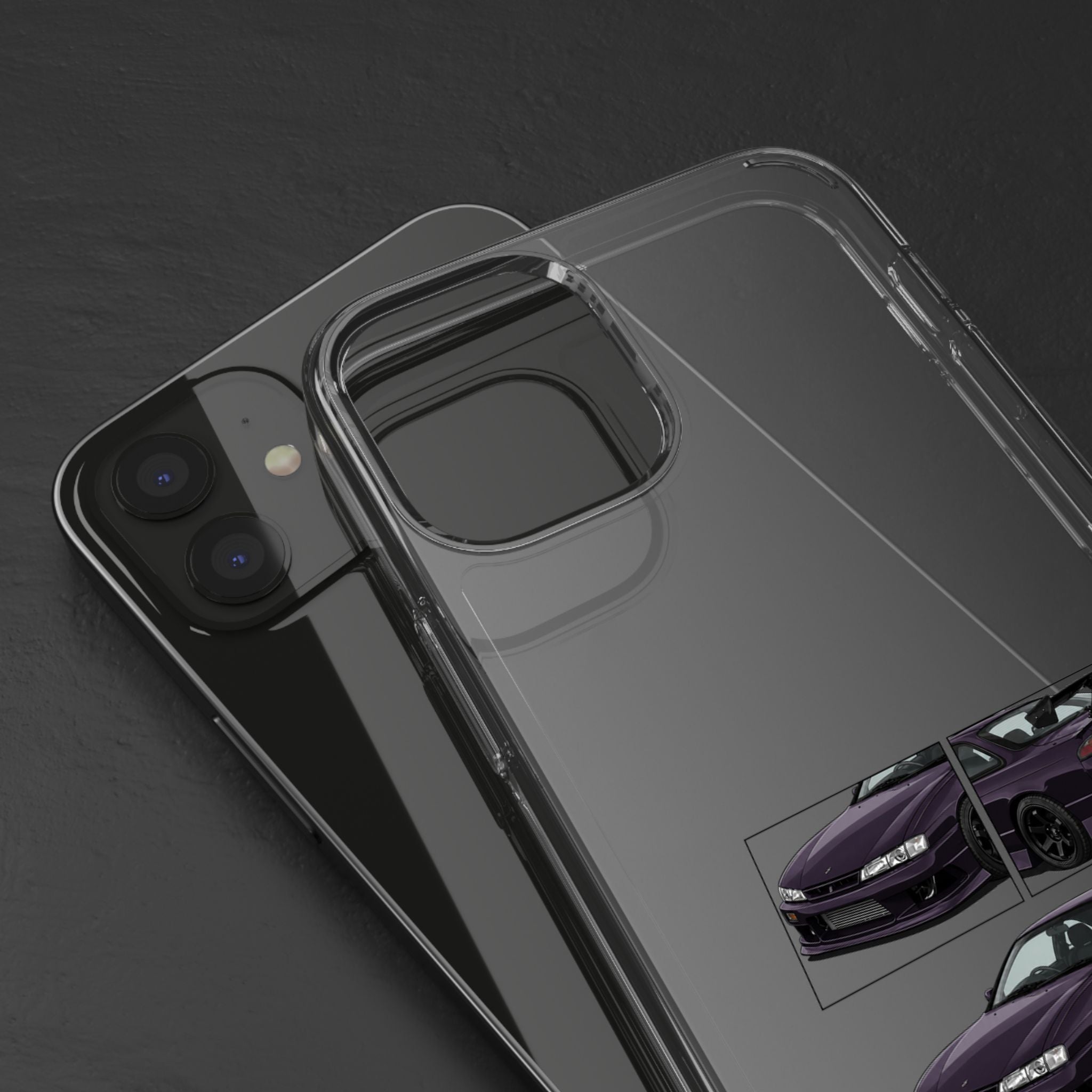 PURPLE NISSAN S14 PHONE CASES