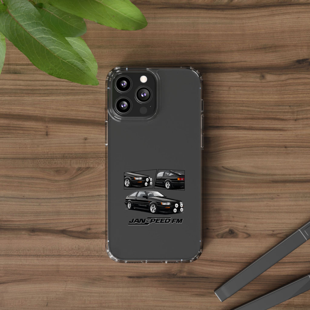 BLACK AE86 TWINCAM PHONE CASES