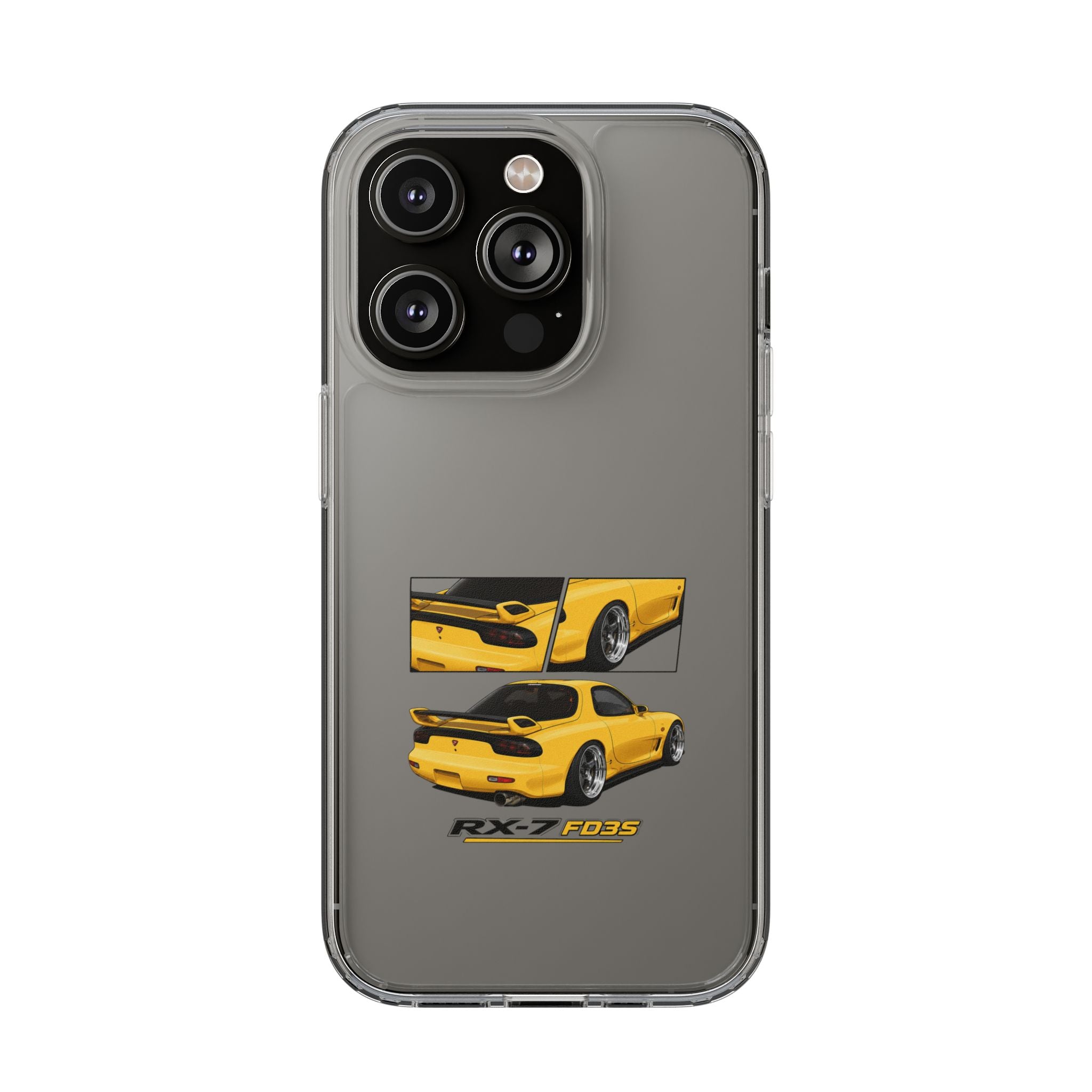 YELLOW MAZDA RX7 PHONE CASES