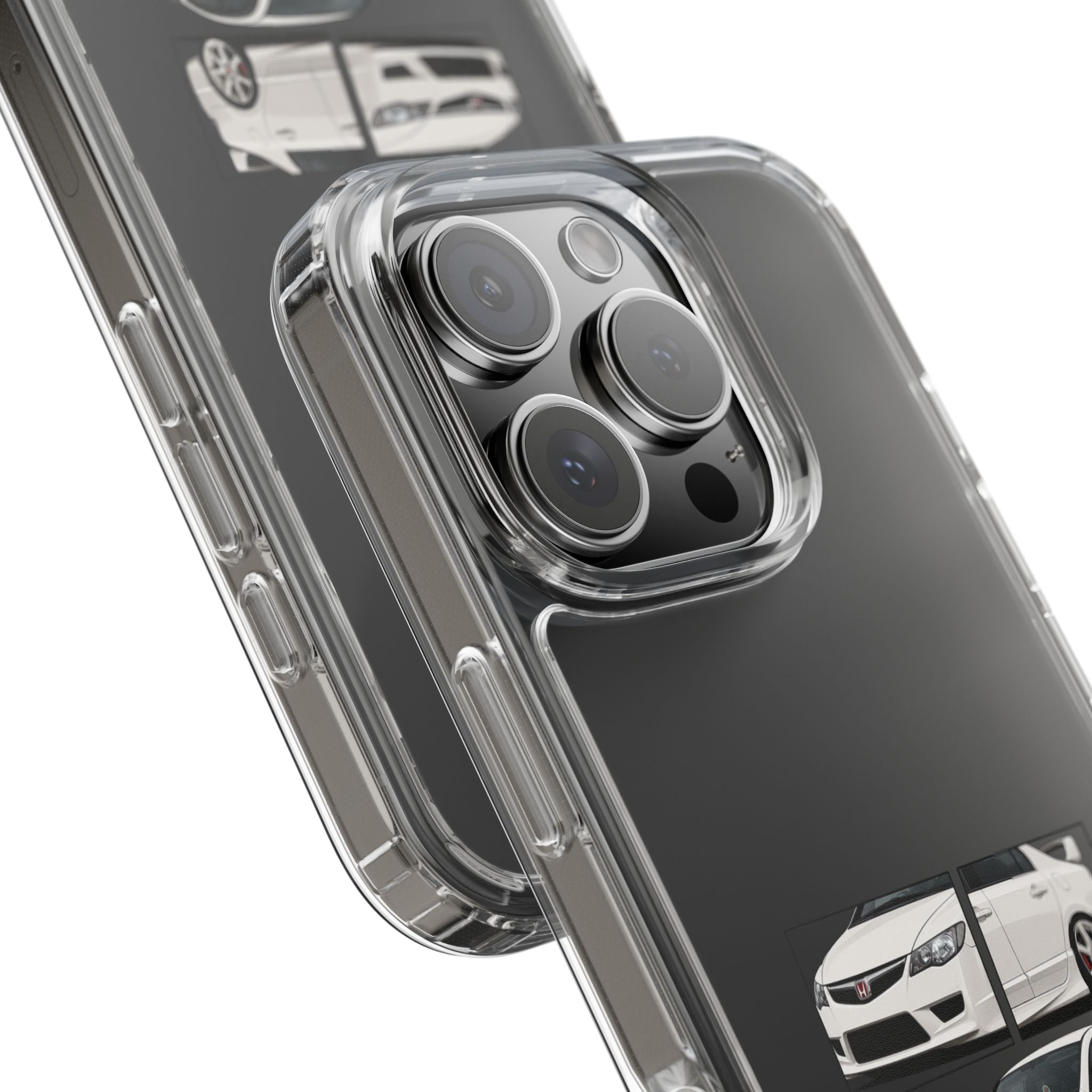 WHITE CIVIC FD PHONE CASES