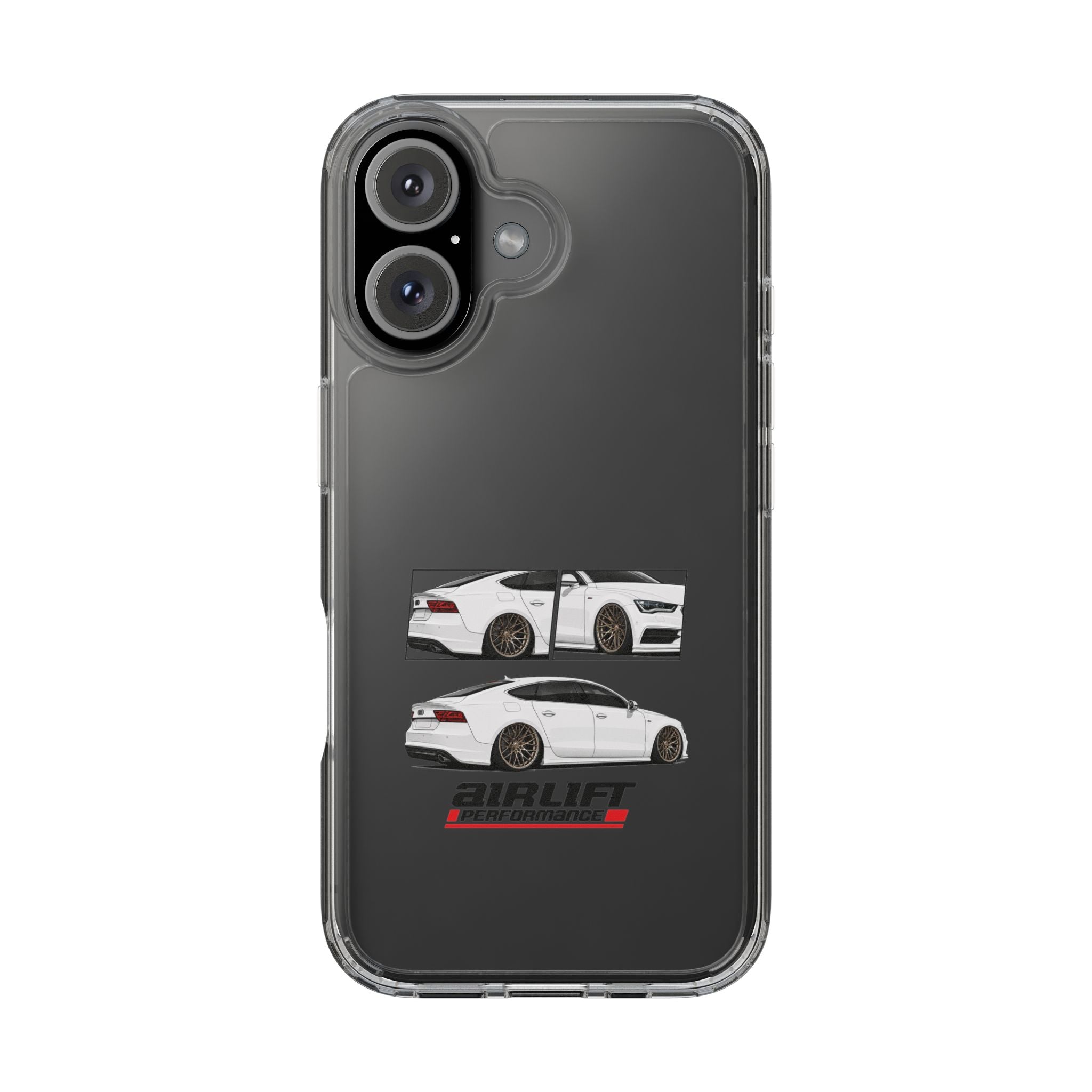 WHITE AUDI A7 PHONE CASES