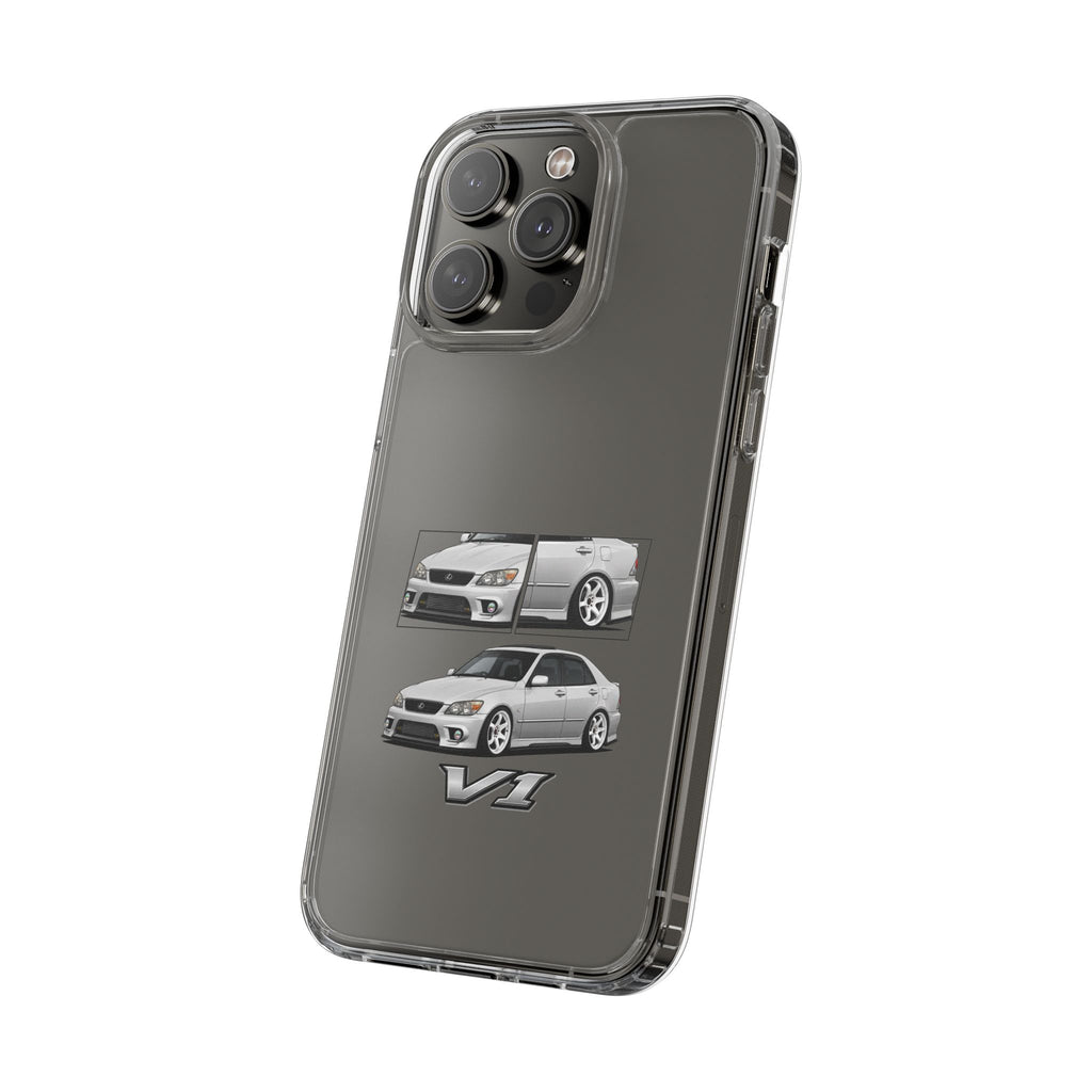 SILVER LEXUS IS200 PHONE CASES