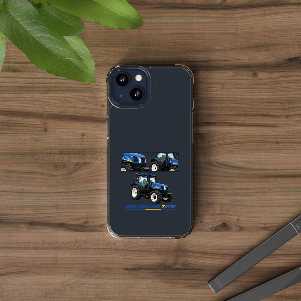 BLUE NEW HOLLAND T6030 PHONE CASES