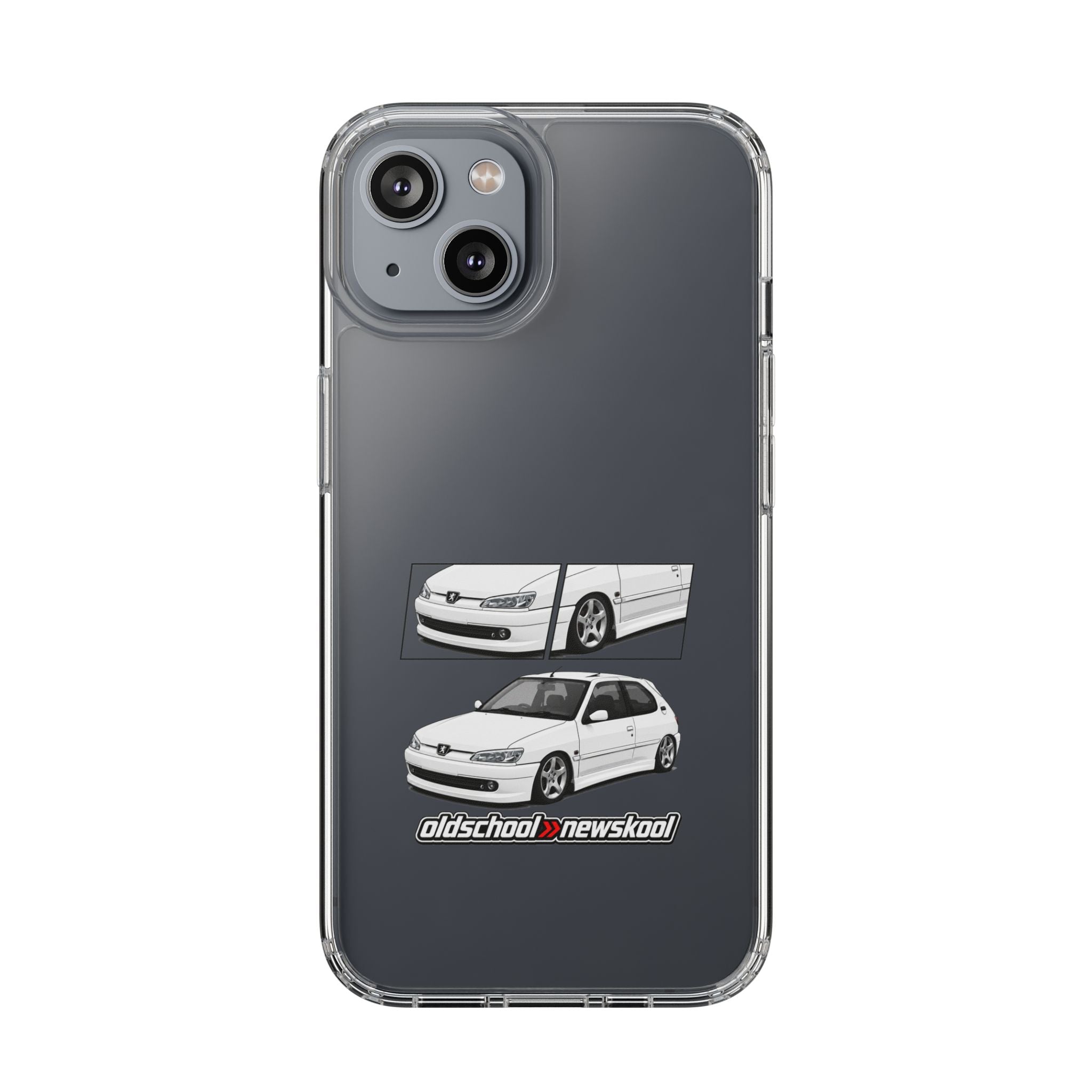 WHITE DTURBO PHONE CASES