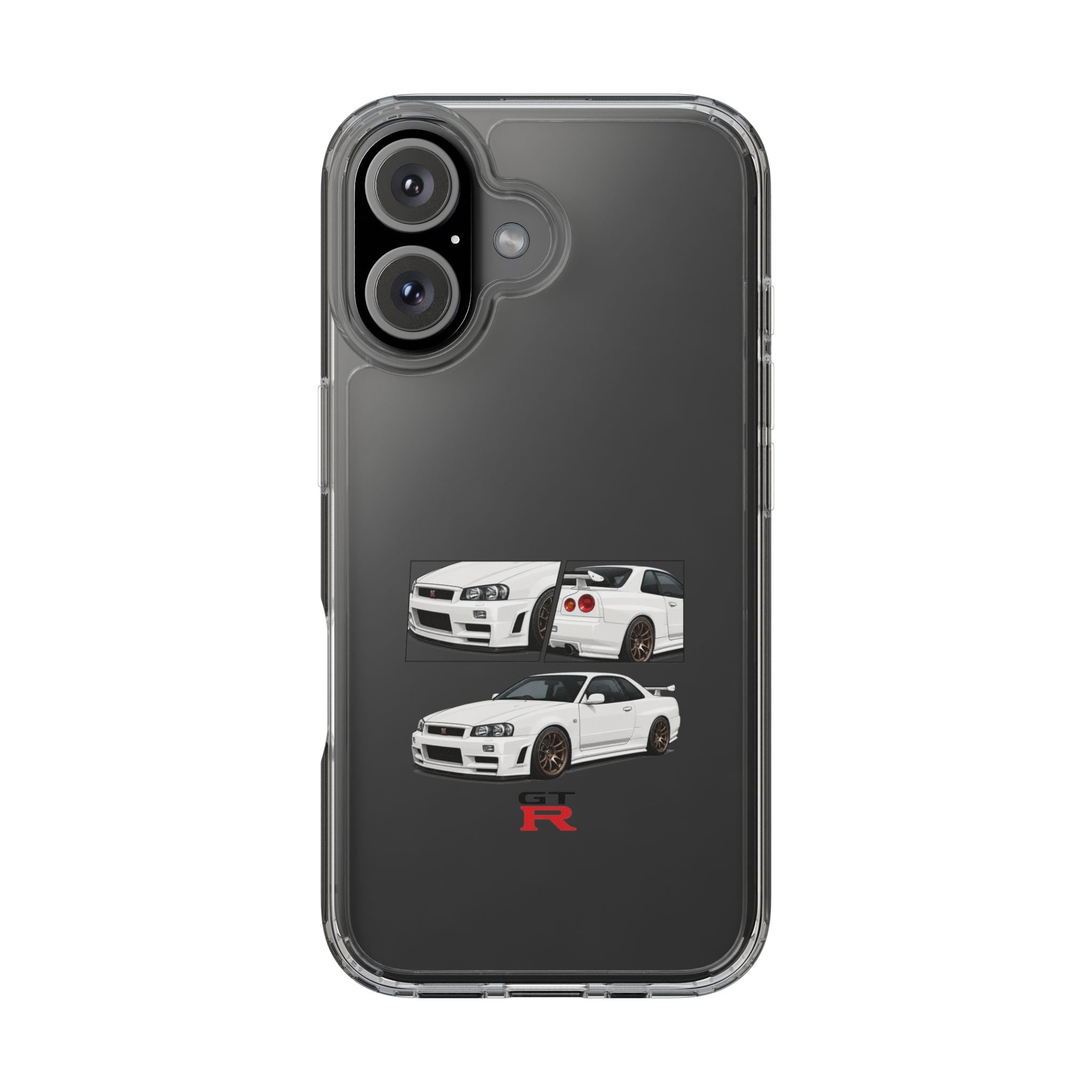 WHITE R34 GTR PHONE CASES