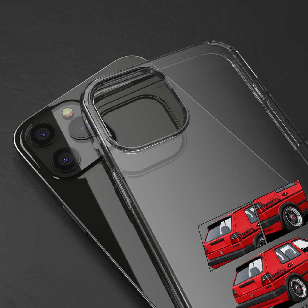RED MK2 GOLF PHONE CASES