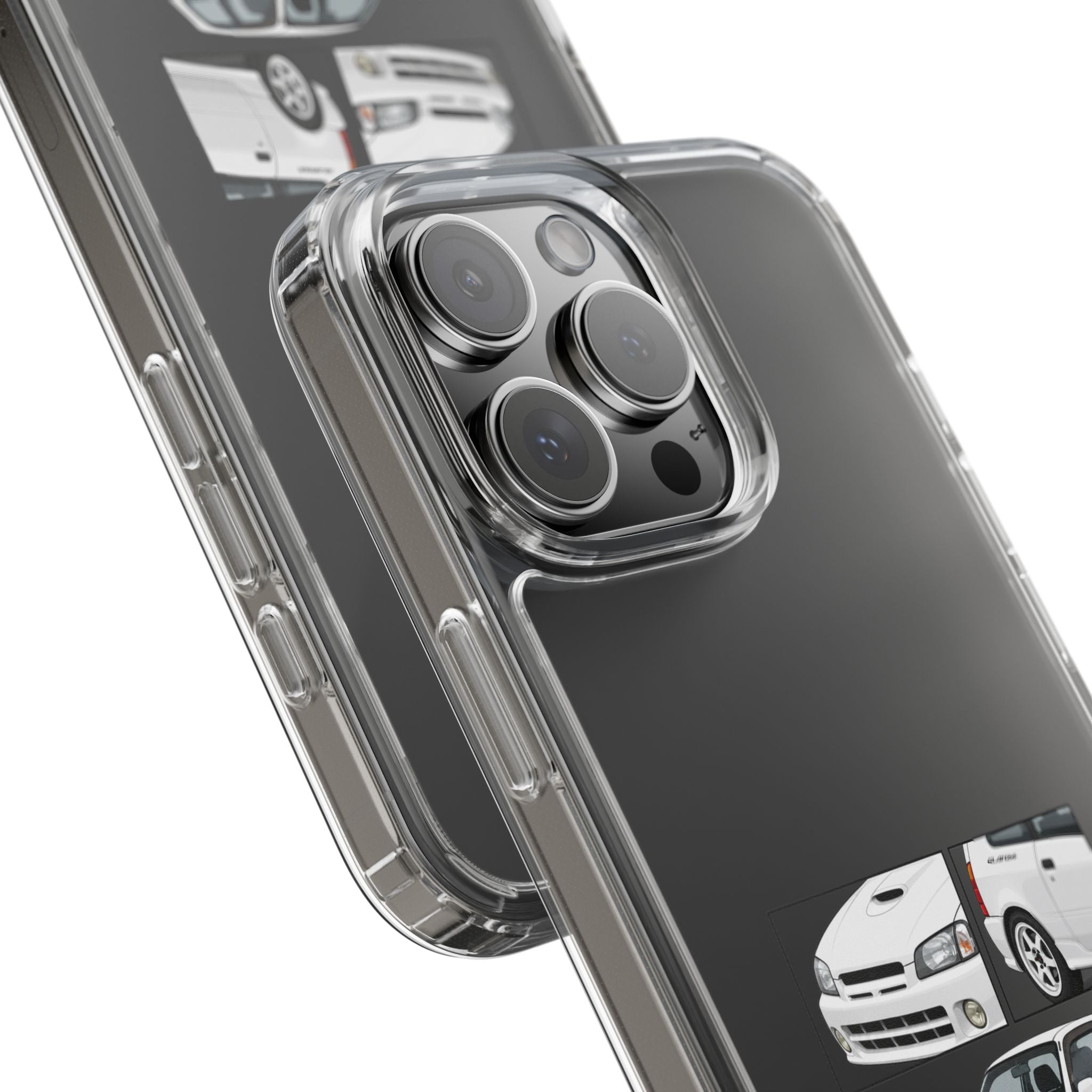 WHITE TOYOTA GLANZA PHONE CASES