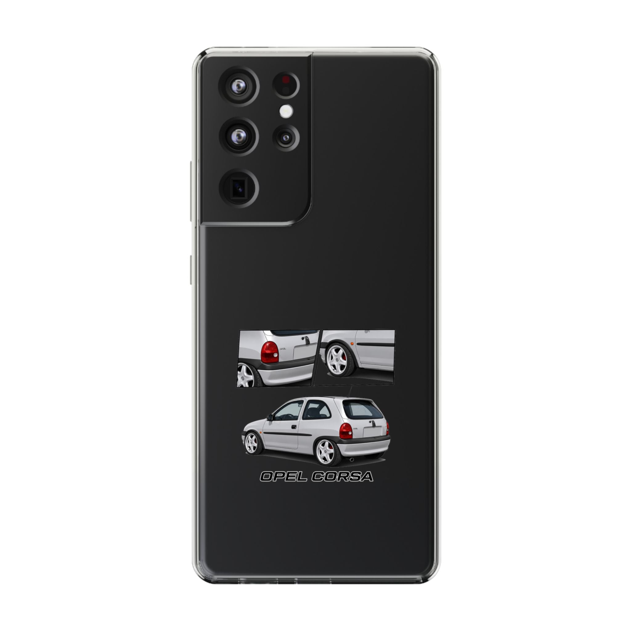 SILVER CORSA B PHONE CASES