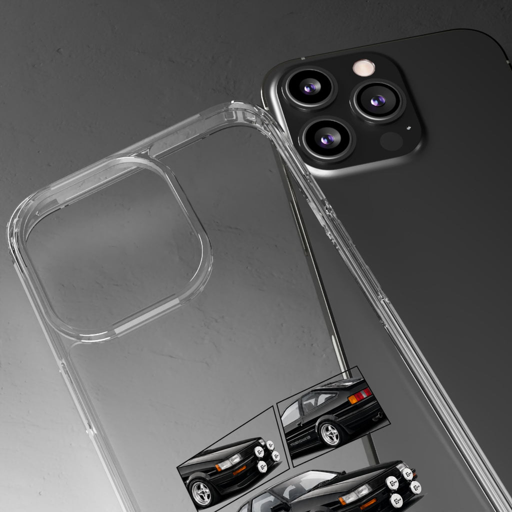 BLACK AE86 TWINCAM PHONE CASES