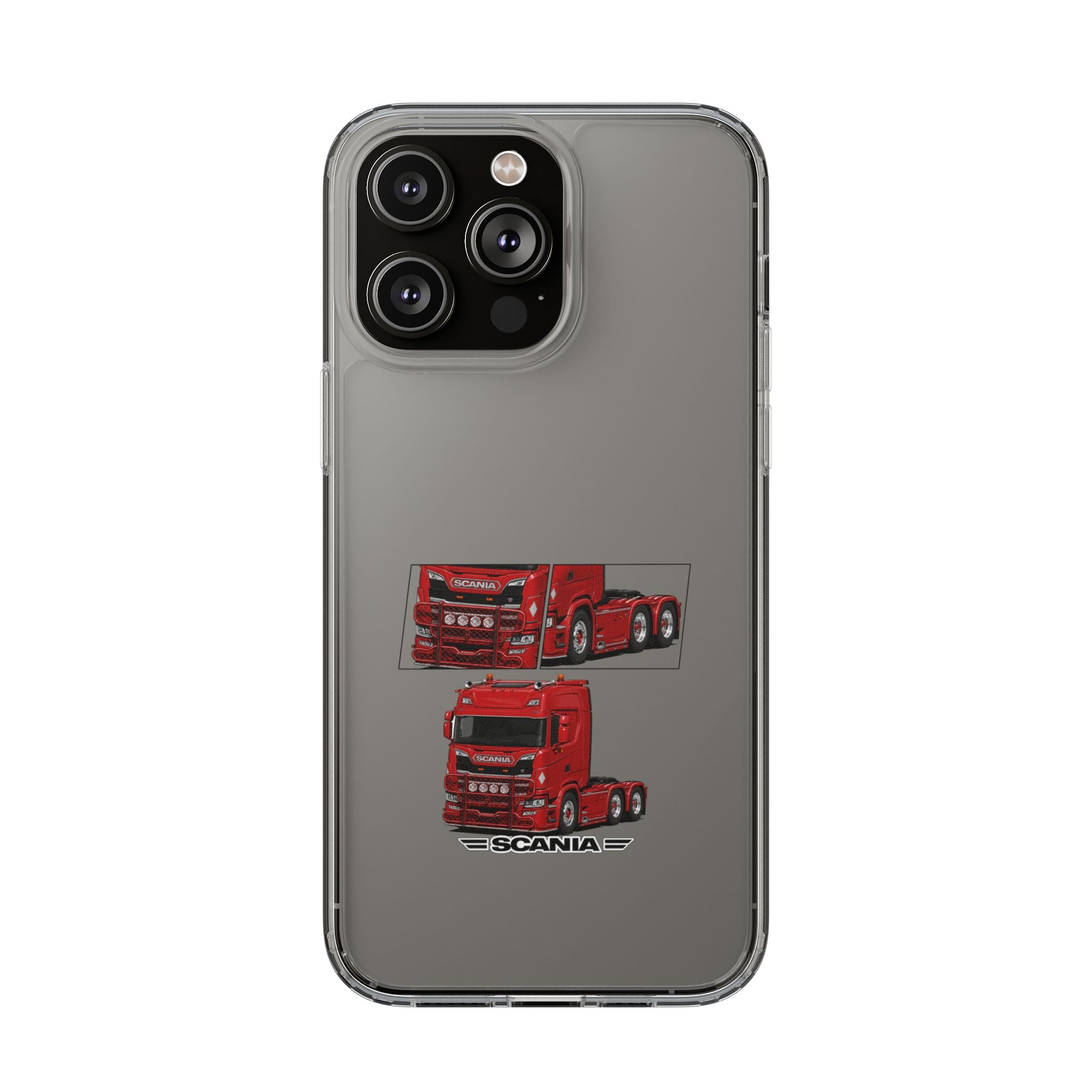 RED SCANIA S-SERIES PHONE CASES