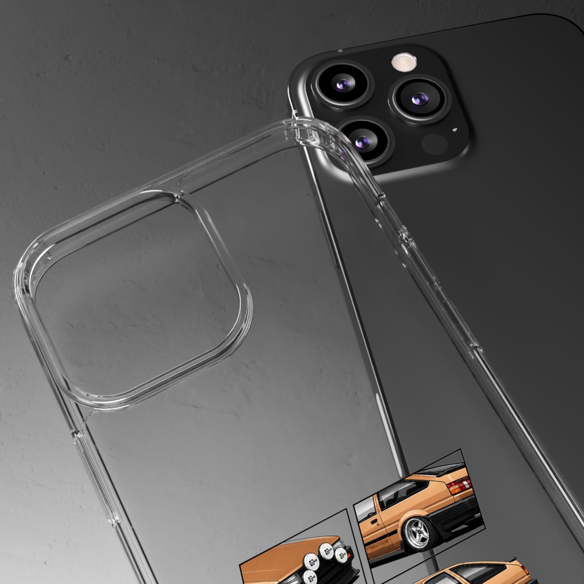 GOLD TWINCAM PHONE CASES