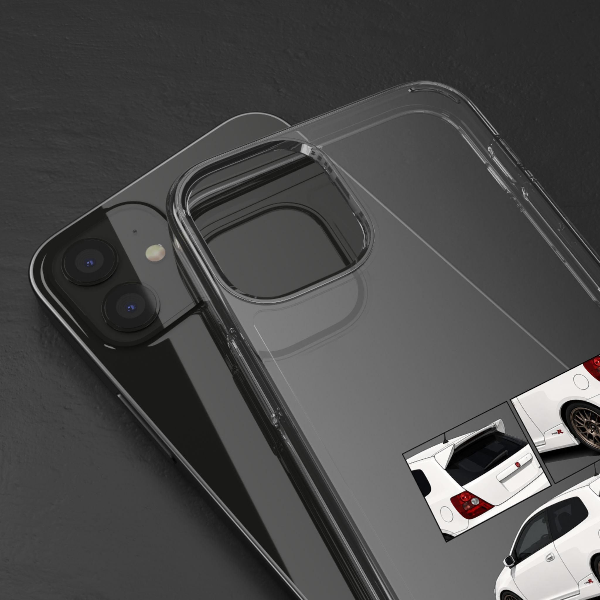 WHITE EP3 TYPE R PHONE CASES
