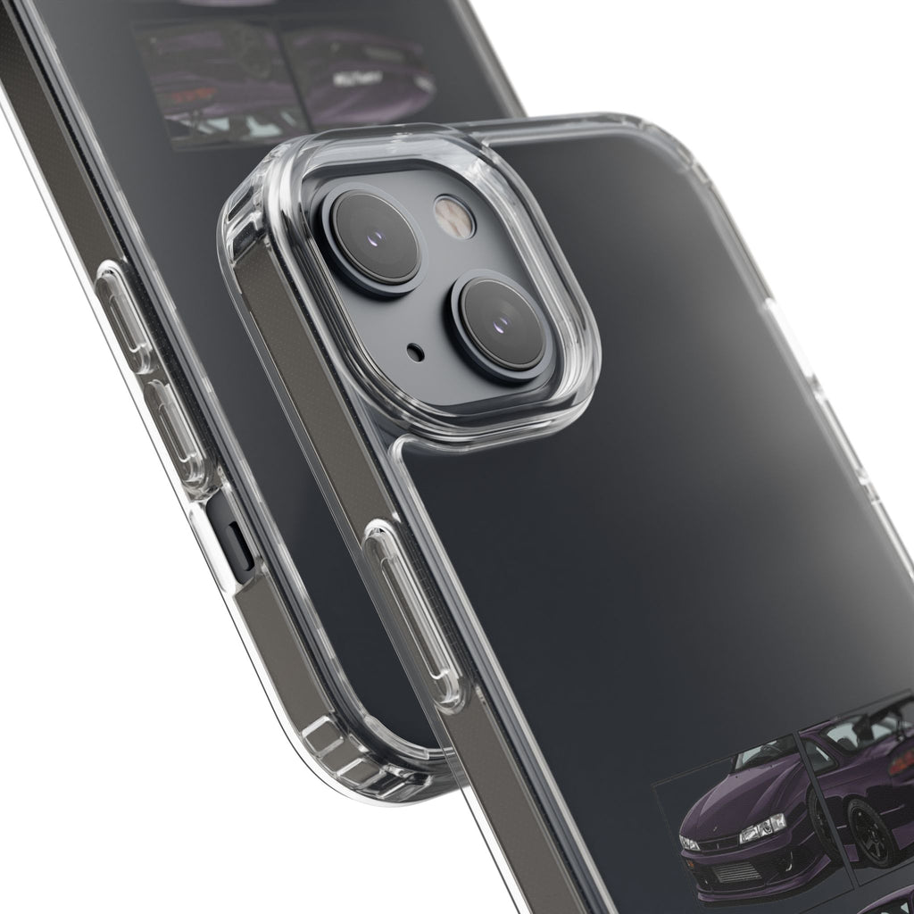 PURPLE NISSAN S14 PHONE CASES