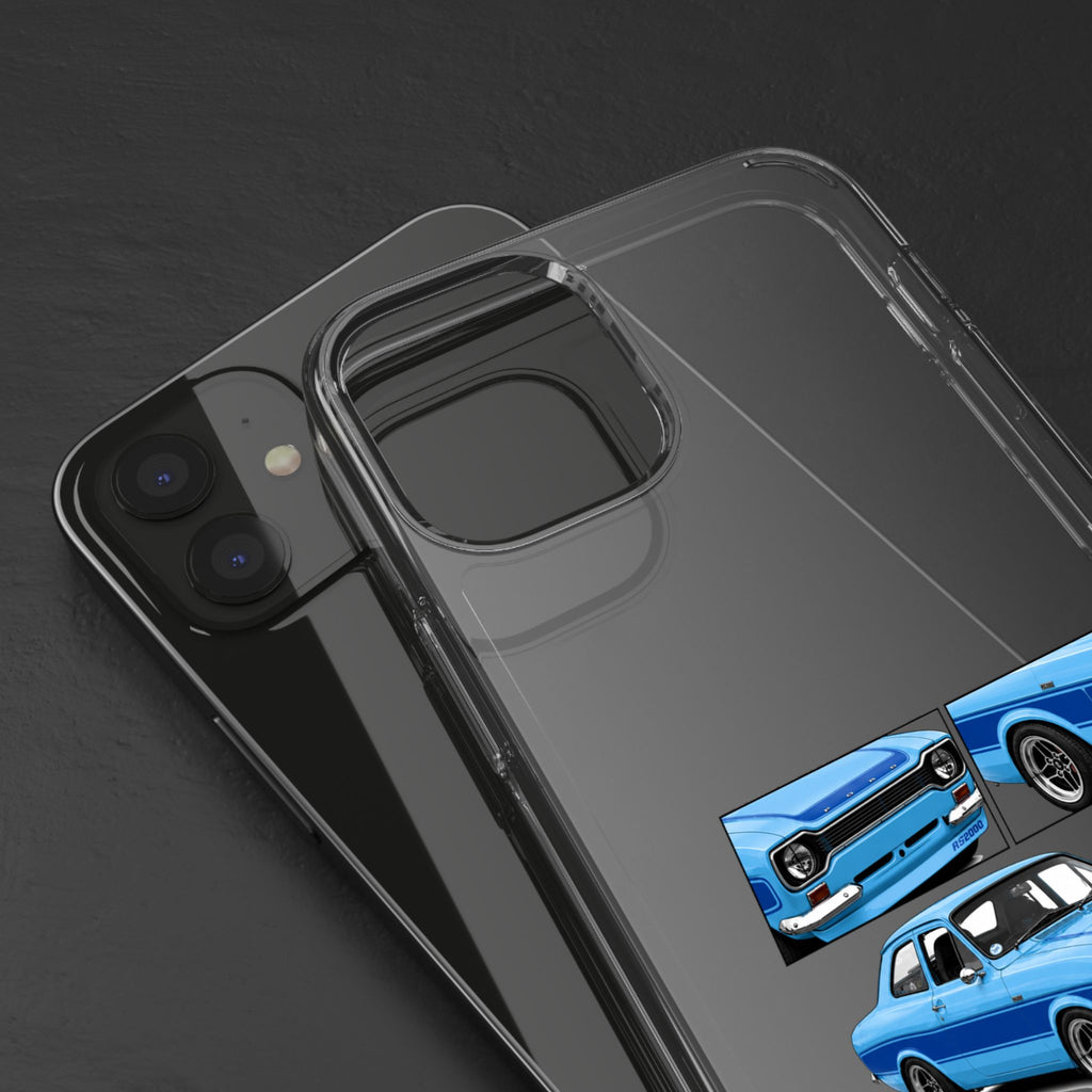 BLUE FORD ESCORT MK1 RS2000 PHONE CASES