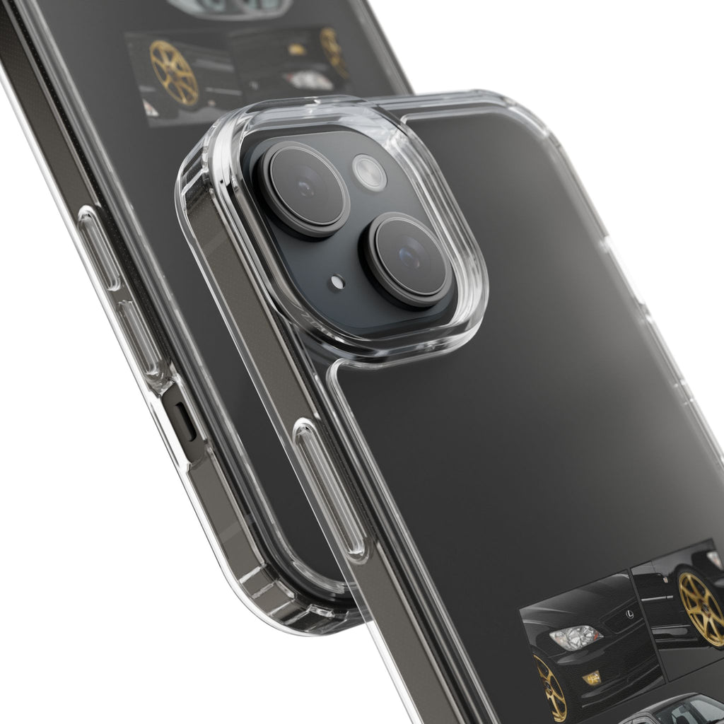 BLACK LEXUS IS200 PHONE CASES
