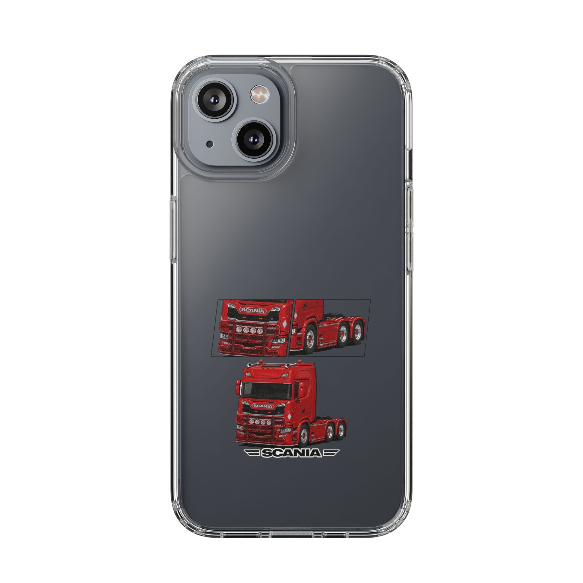 RED SCANIA S-SERIES PHONE CASES