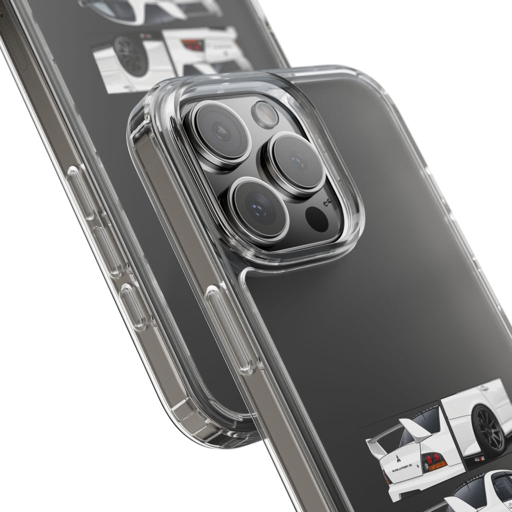 WHITE EVO 9 PHONE CASES