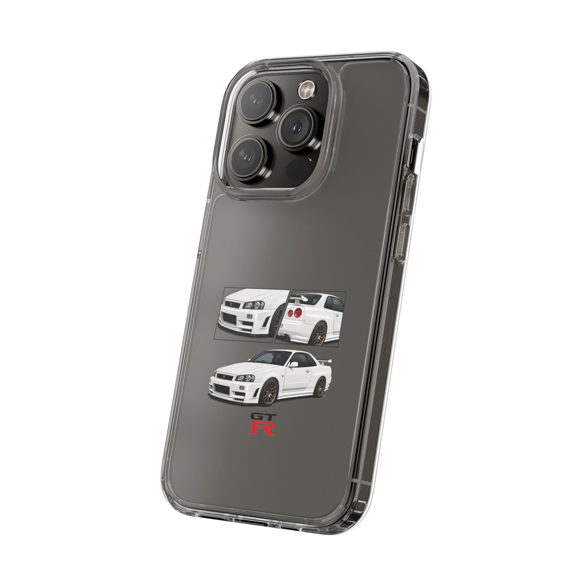 WHITE R34 GTR PHONE CASES