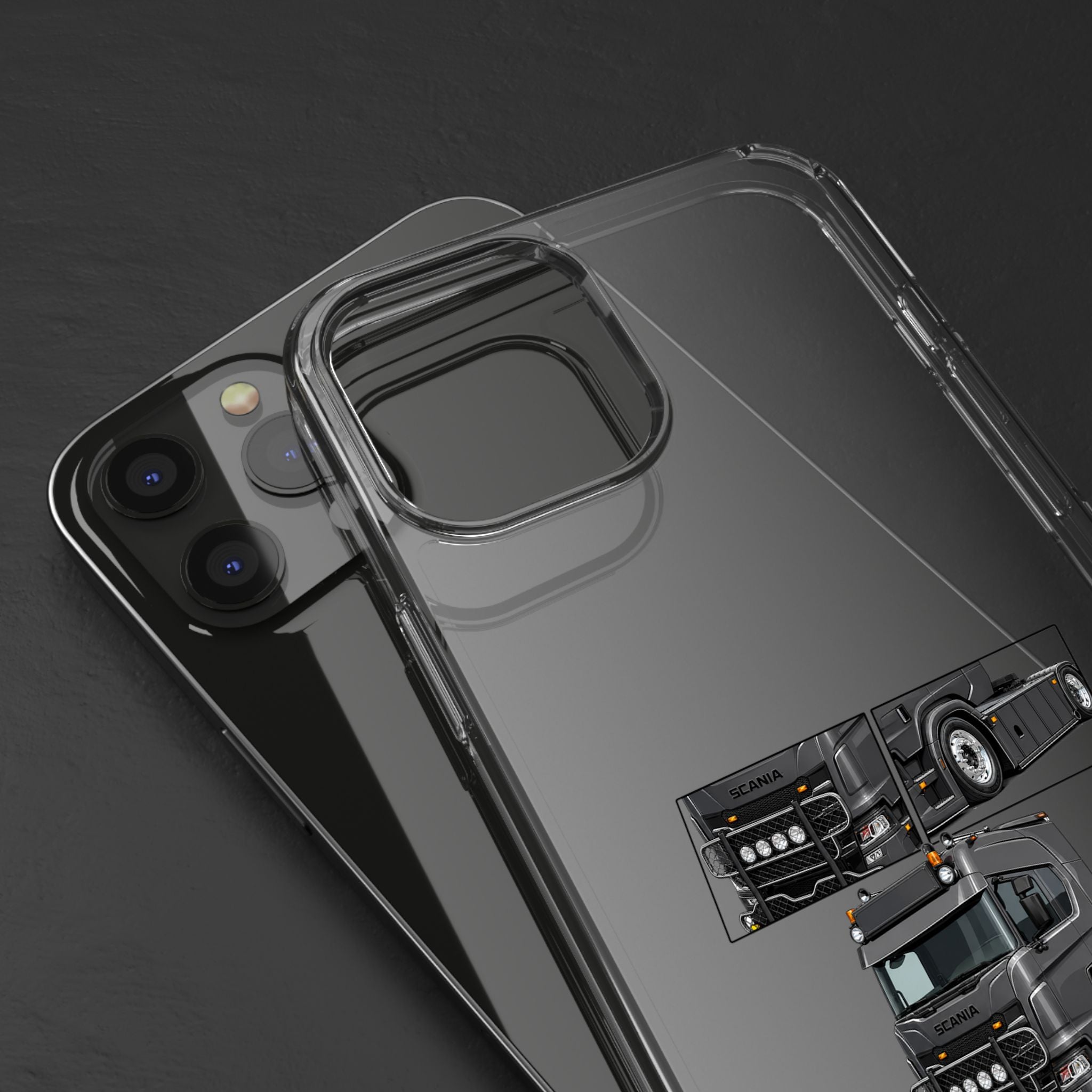 GREY SCANIA 660S PHONE CASES
