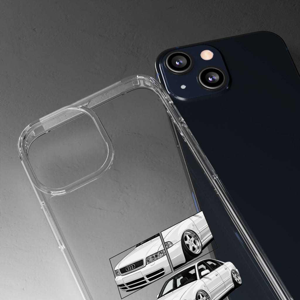 WHITE AUDI A4 B5 PHONE CASES