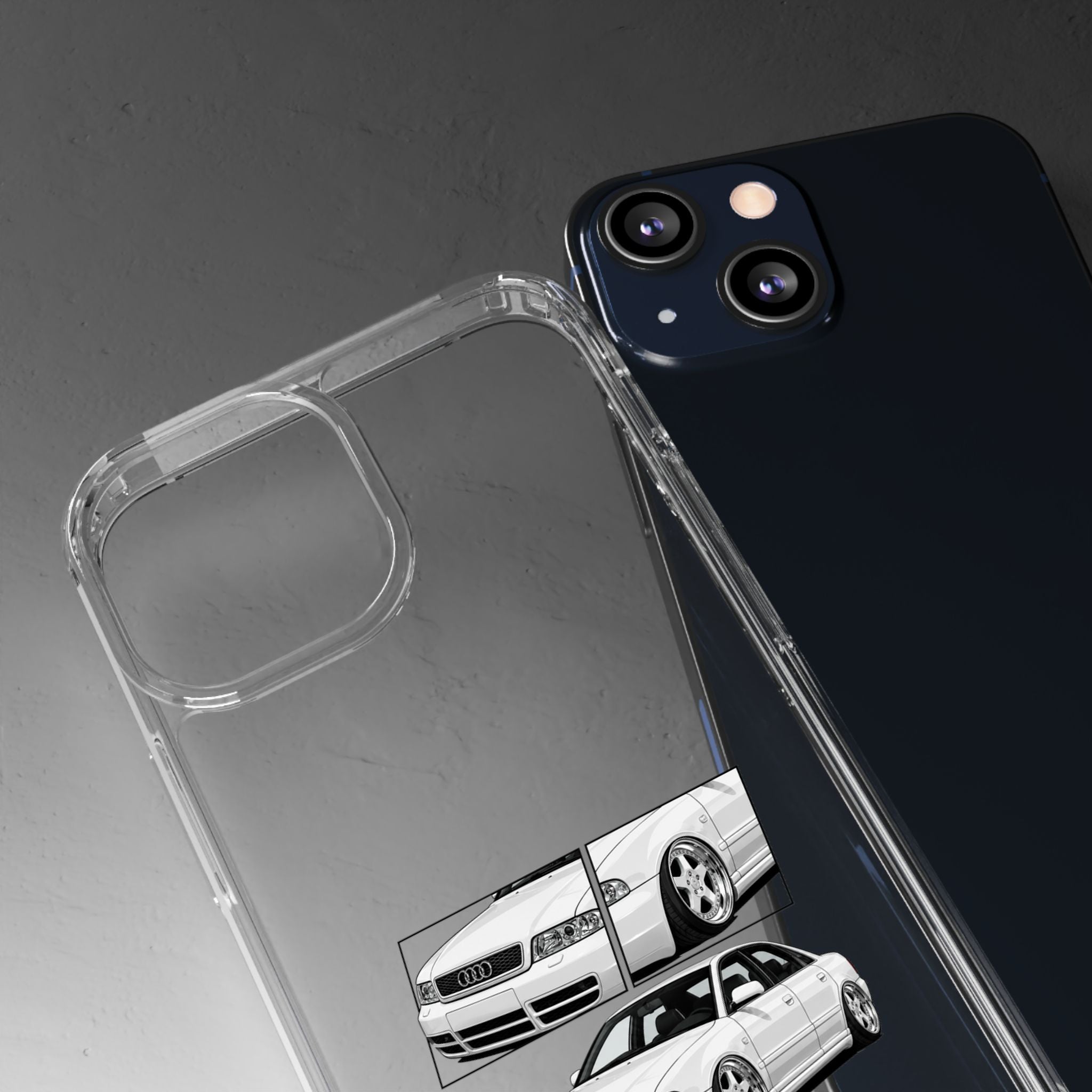 WHITE AUDI A4 B5 PHONE CASES
