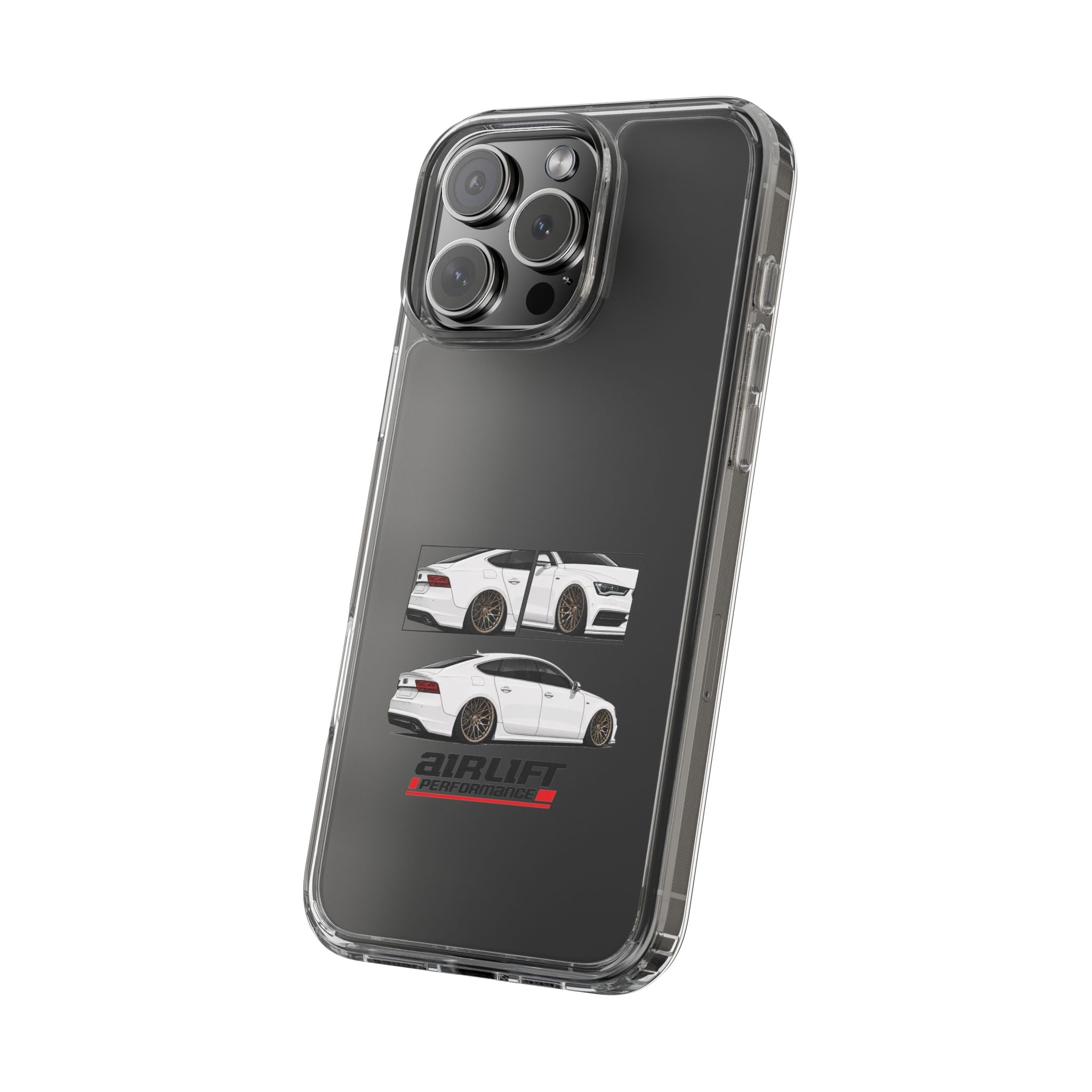 WHITE AUDI A7 PHONE CASES
