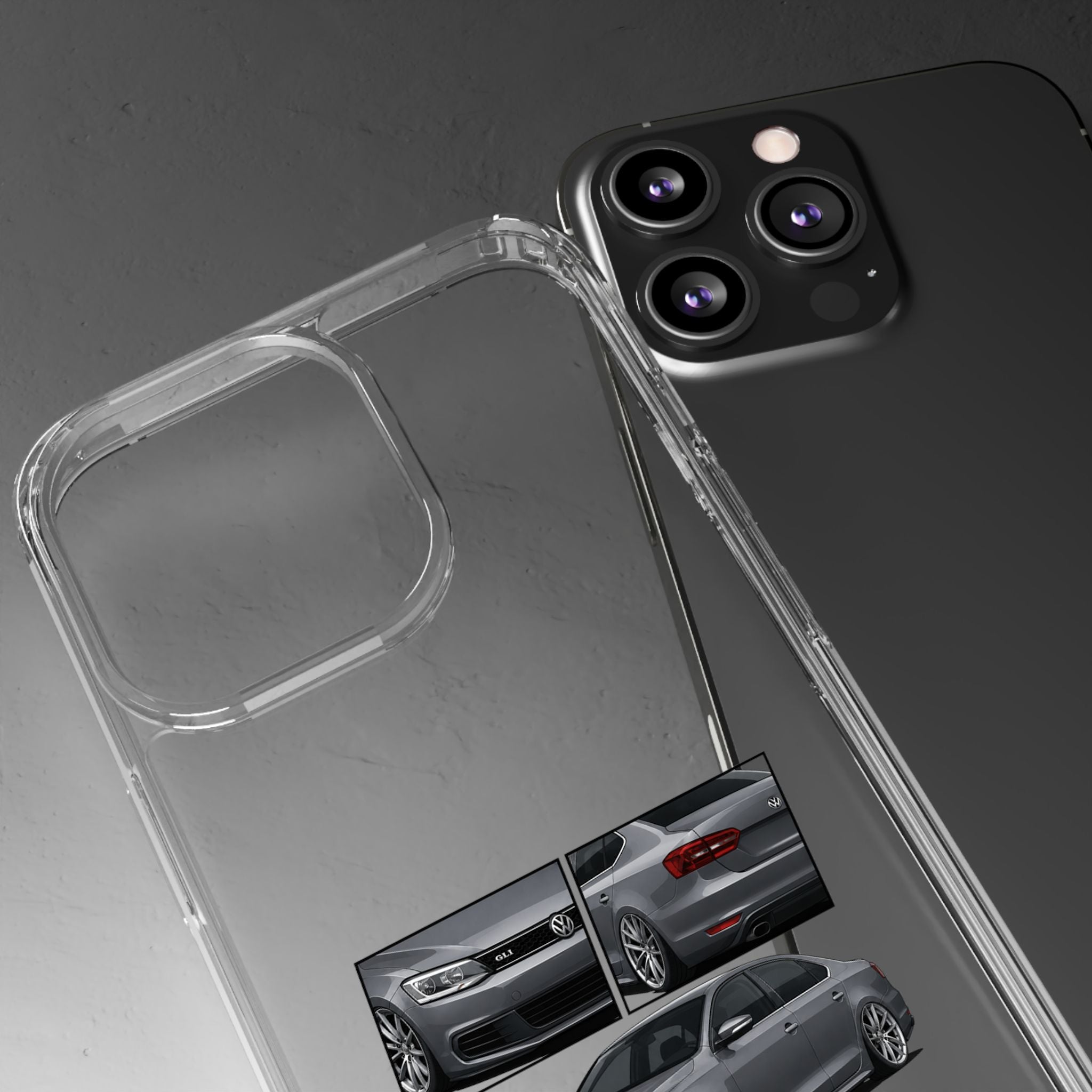 GREY MK6 JETTA PHONE CASES