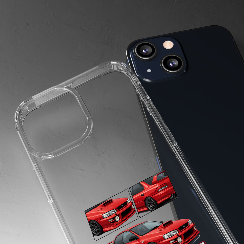RED IMPREZA GC8 PHONE CASES