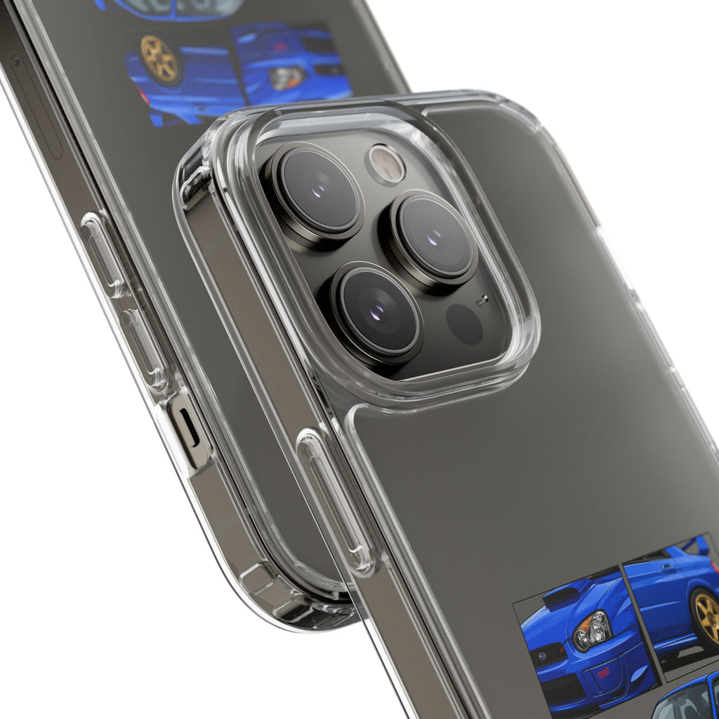 BLUE IMPREZA STI PHONE CASES
