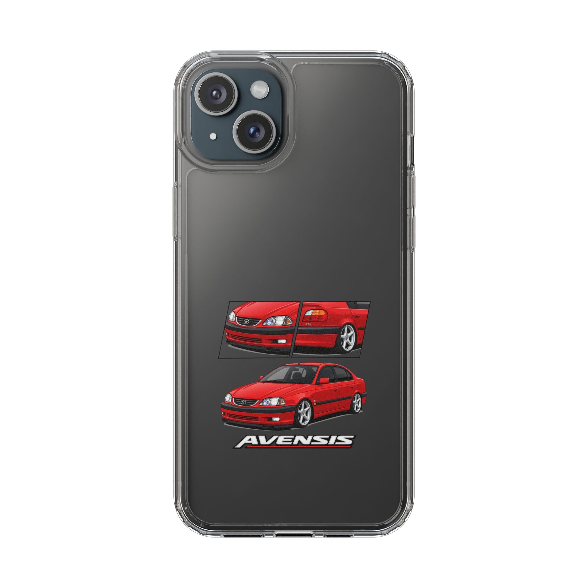 RED TOYOTA AVENSIS PHONE CASES