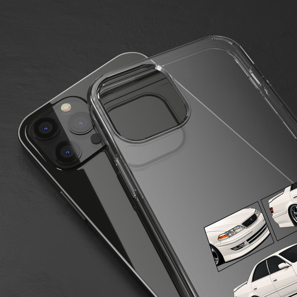 WHITE TOYOTA JZX100 MK2 PHONE CASES