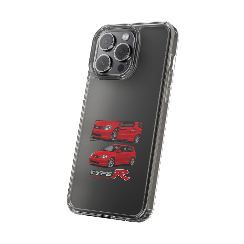 RED CIVIC TYPE R PHONE CASES