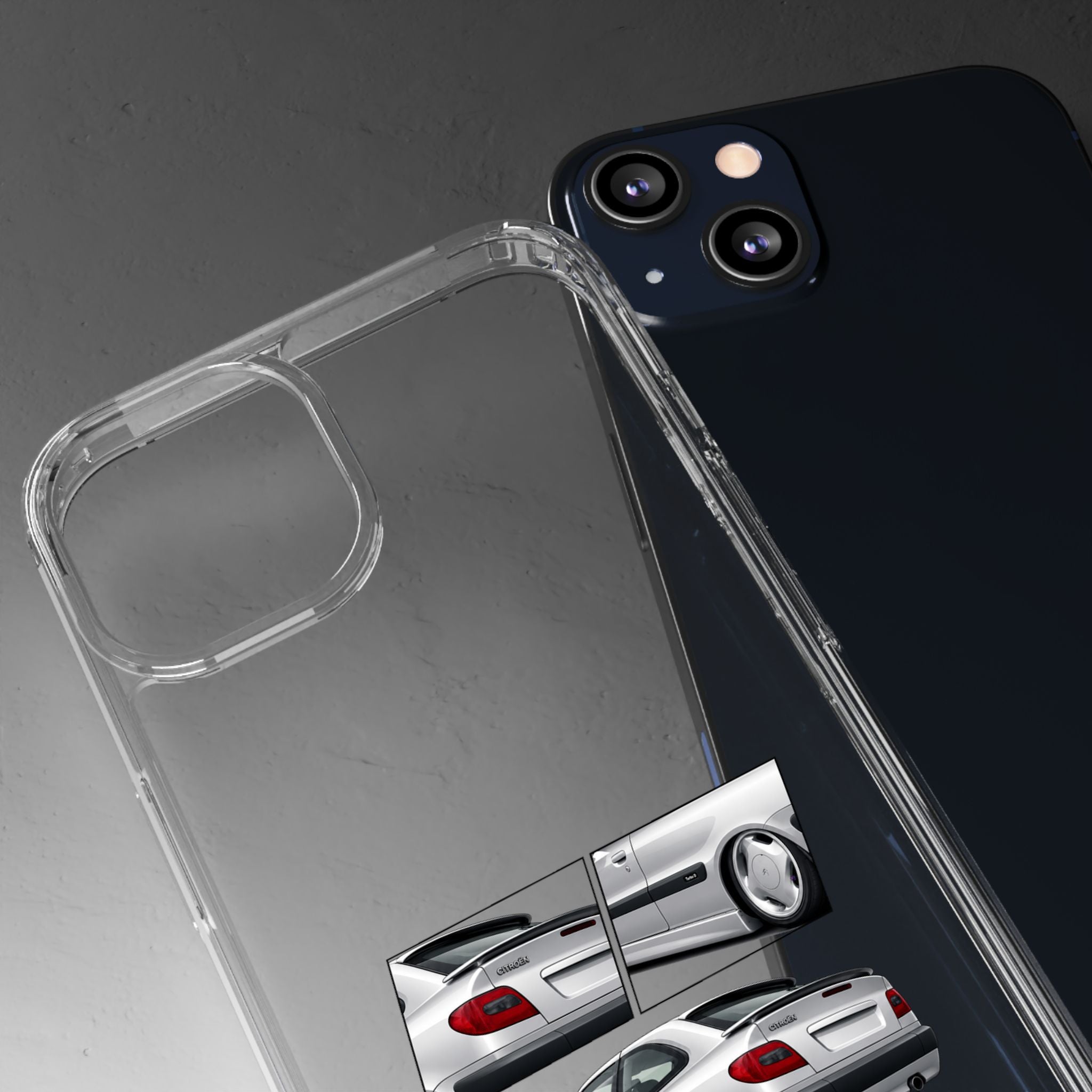 SILVER CITREON XSARA PHONE CASES
