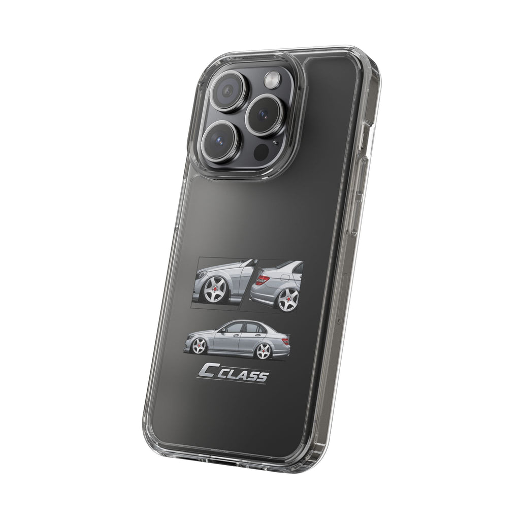 SILVER MERC C-CLASS PHONE CASES