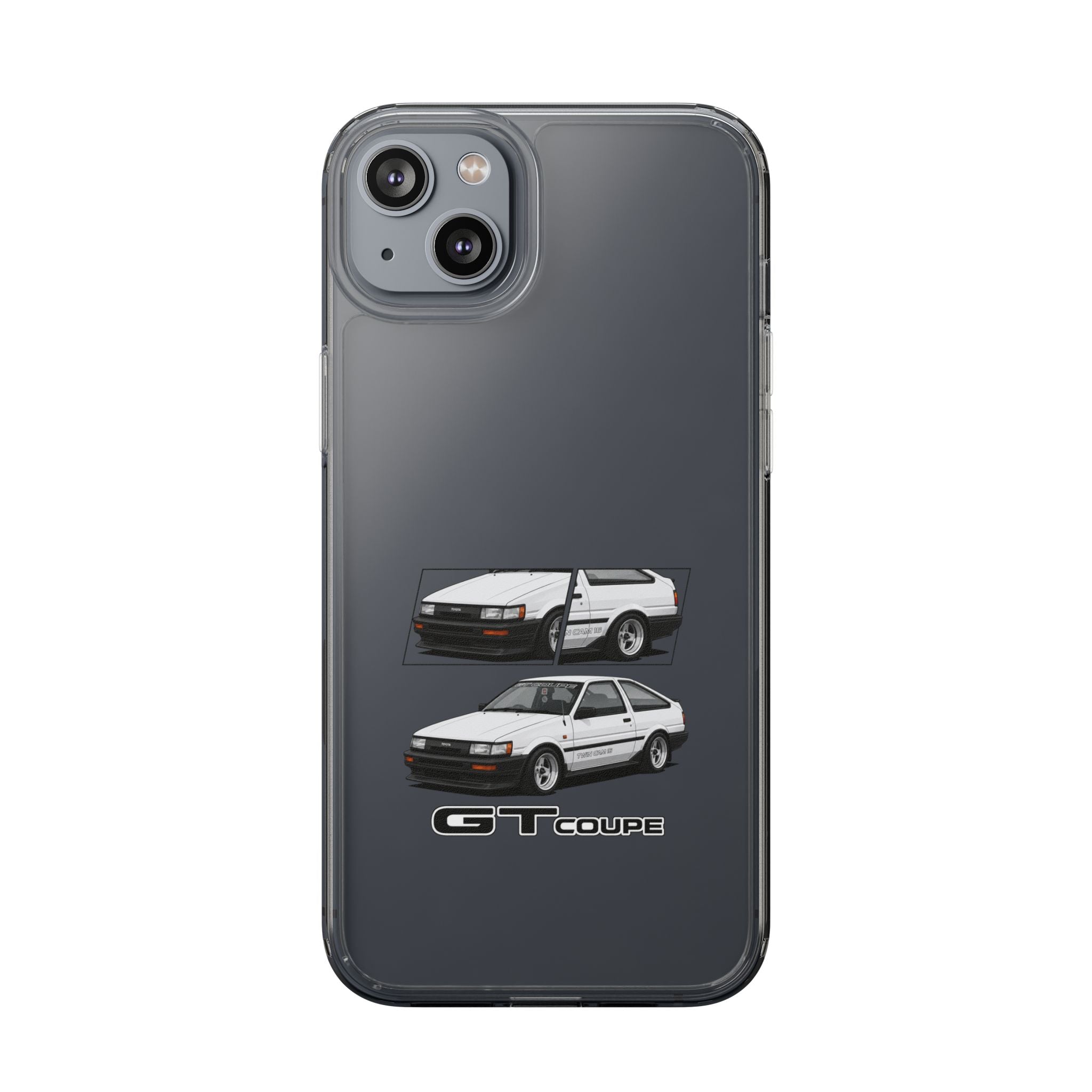 WHITE AE86 TWINCAM PHONE CASES