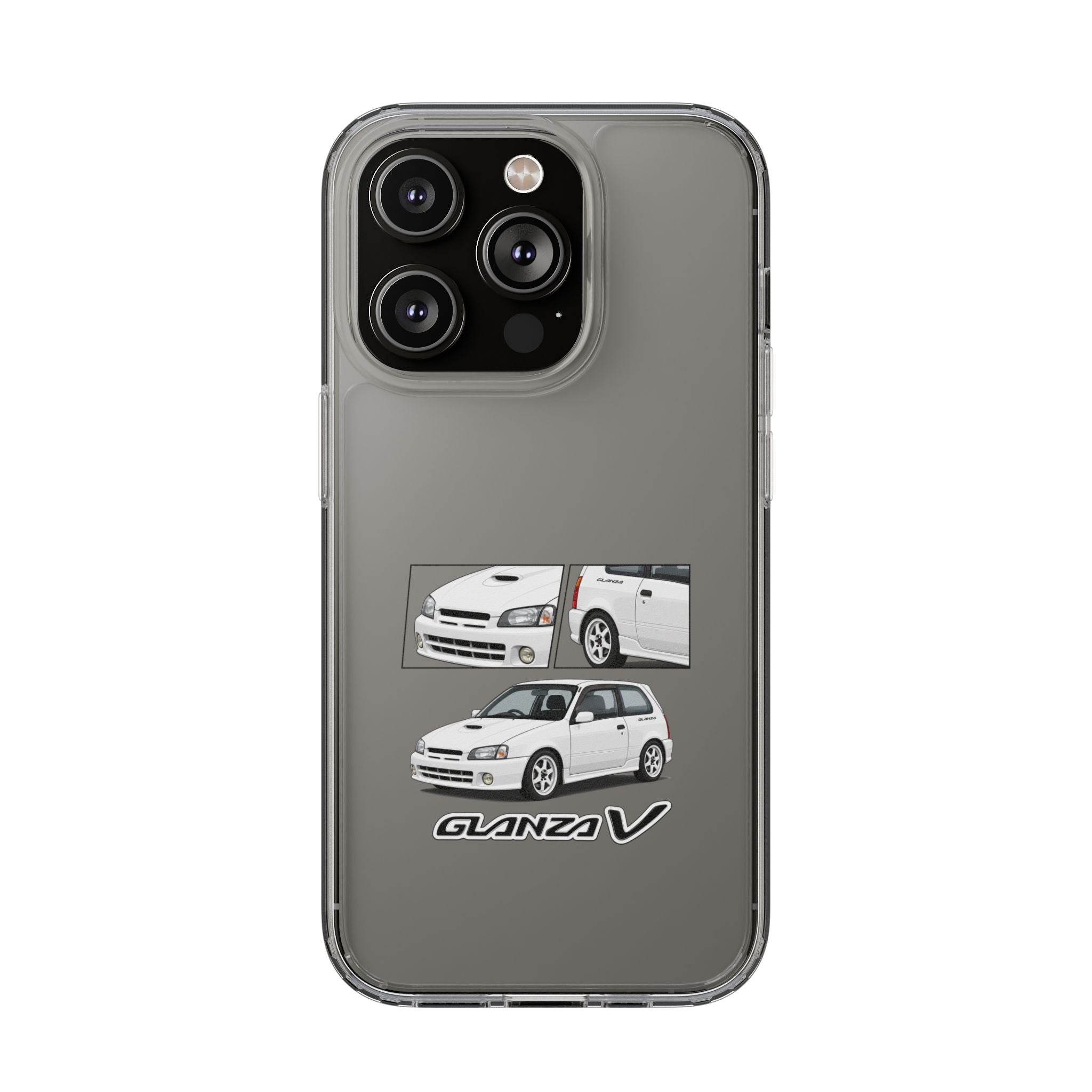 WHITE TOYOTA GLANZA PHONE CASES