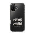 WHITE CIVIC FD PHONE CASES
