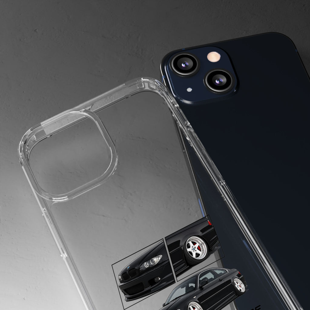BLACK BMW E46 PHONED CASES