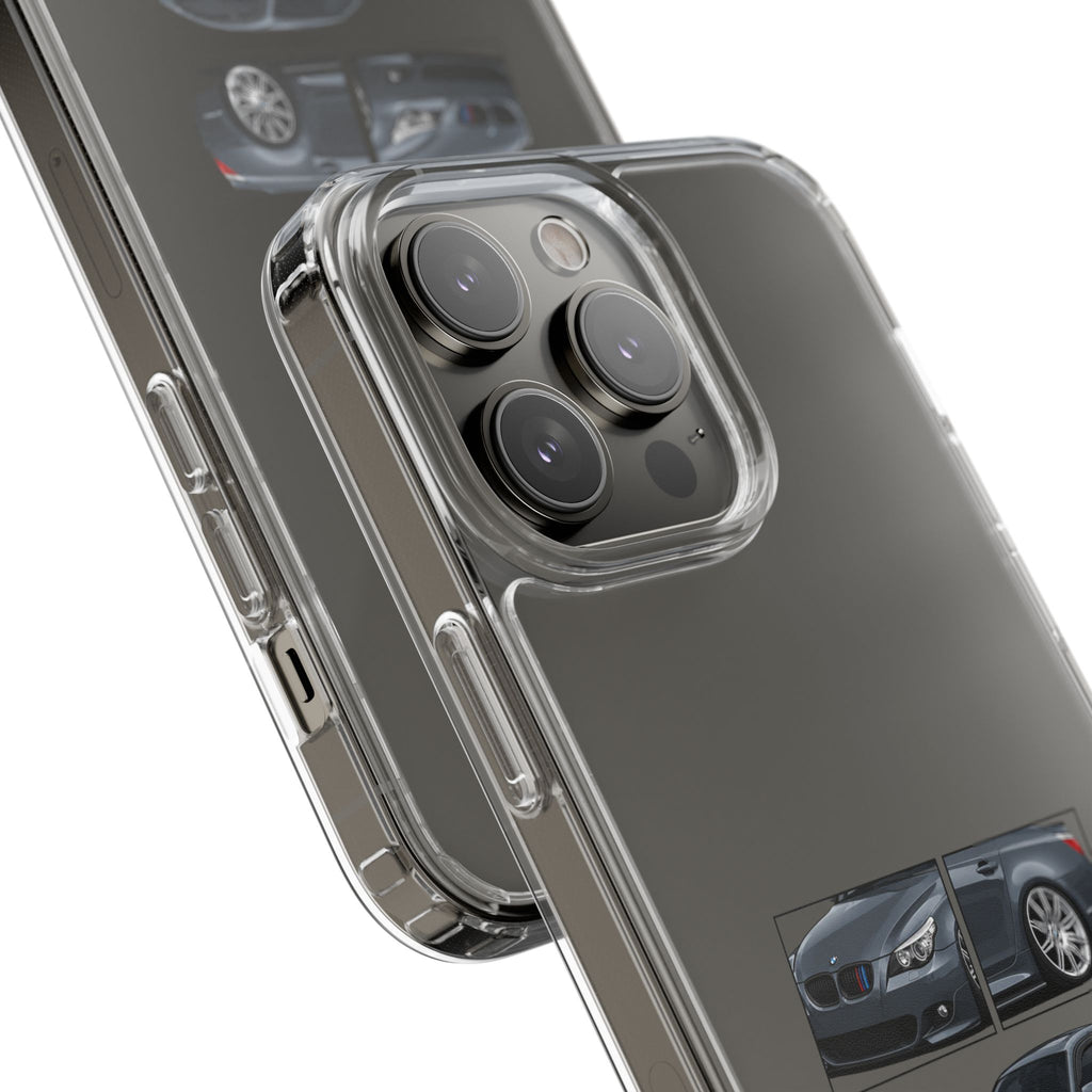 GREY BMW E60 PHONE CASES