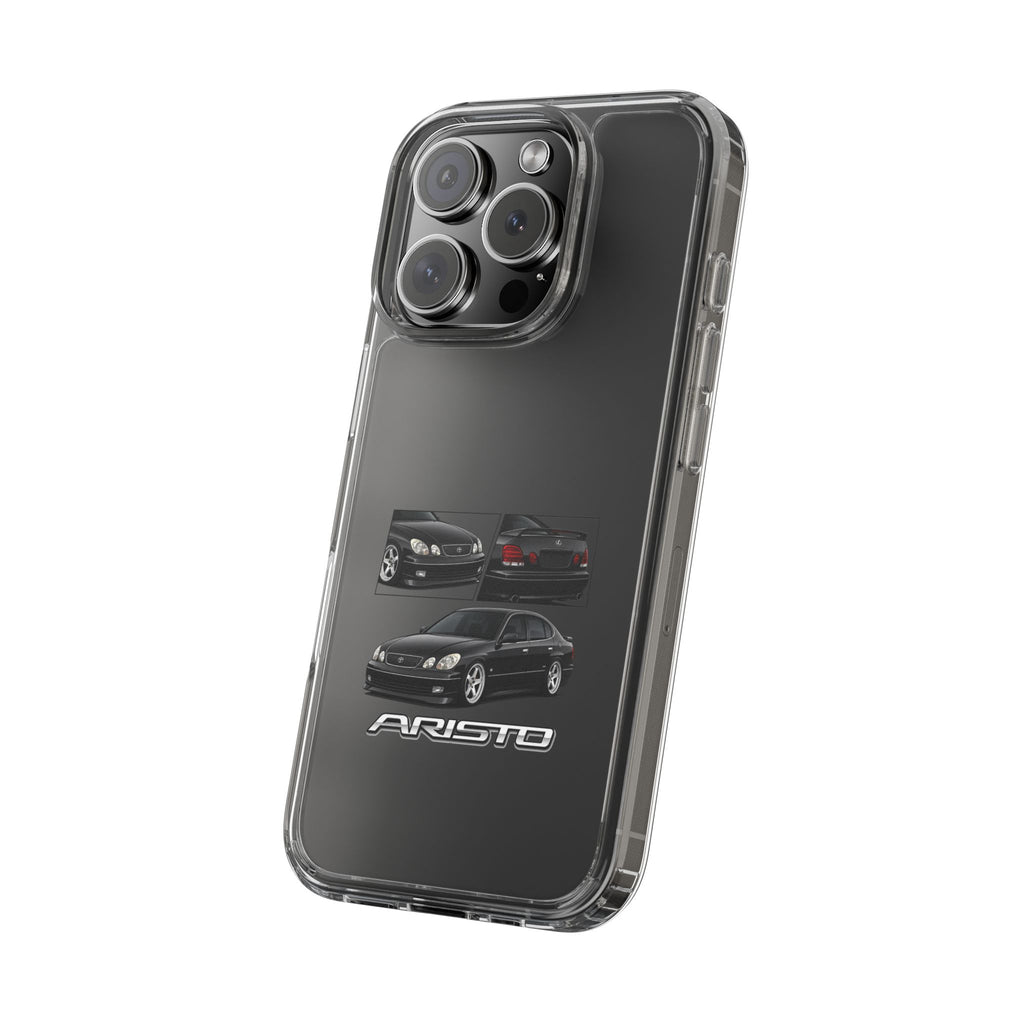 BLACK TOYOTA ARISTO PHONE CASES