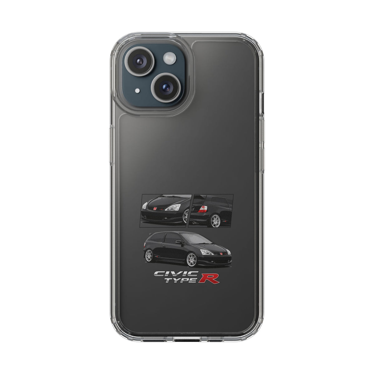 BLACK EP3 TYPE R PHONE CASES